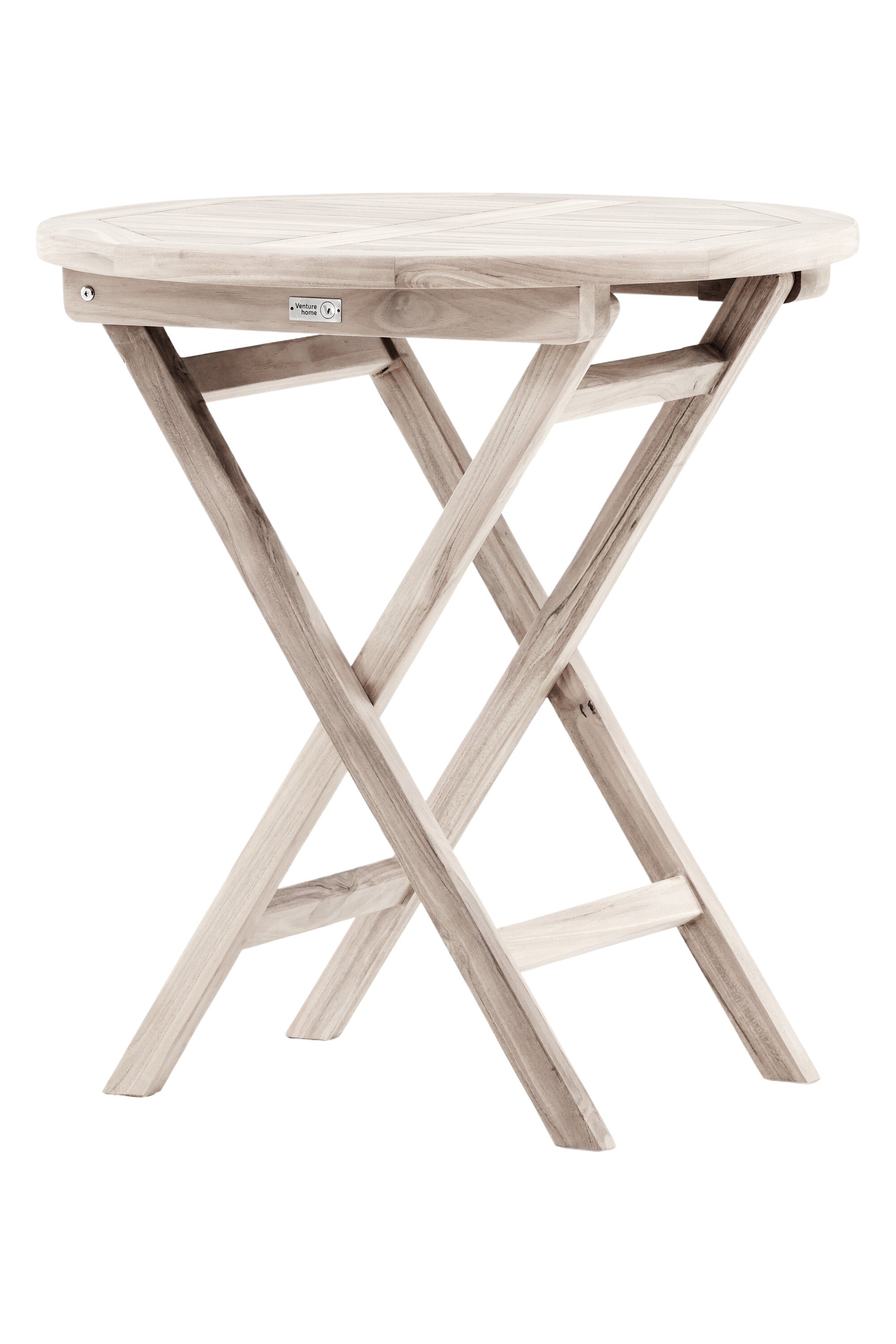 Kenia Café Tisch in Whitewash präsentiert im Onlineshop von KAQTU Design AG. Beistelltisch Outdoor ist von Venture Home