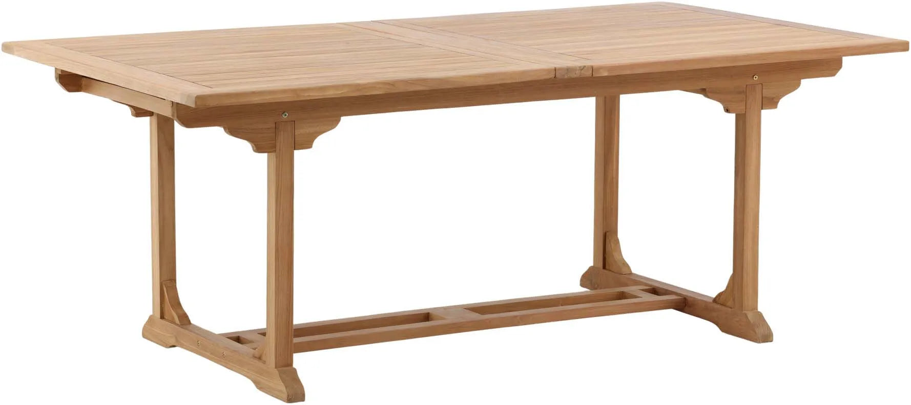 Kenya Gartentisch ausziehbar in Natur präsentiert im Onlineshop von KAQTU Design AG. Gartentisch ist von Venture Home