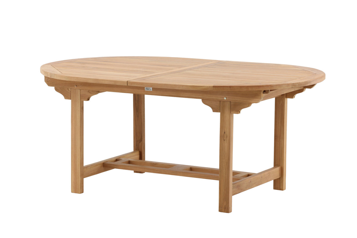 Tisch Kenya ausziehbar in Natur präsentiert im Onlineshop von KAQTU Design AG. Gartentisch ist von Venture Home