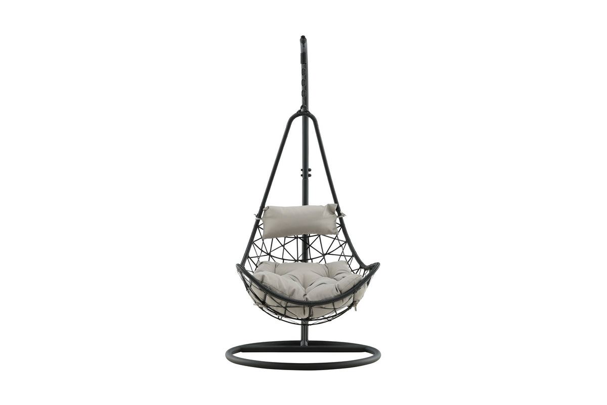 Vide Hängesessel in Schwarz präsentiert im Onlineshop von KAQTU Design AG. Outdoor-Sessel ist von Venture Home
