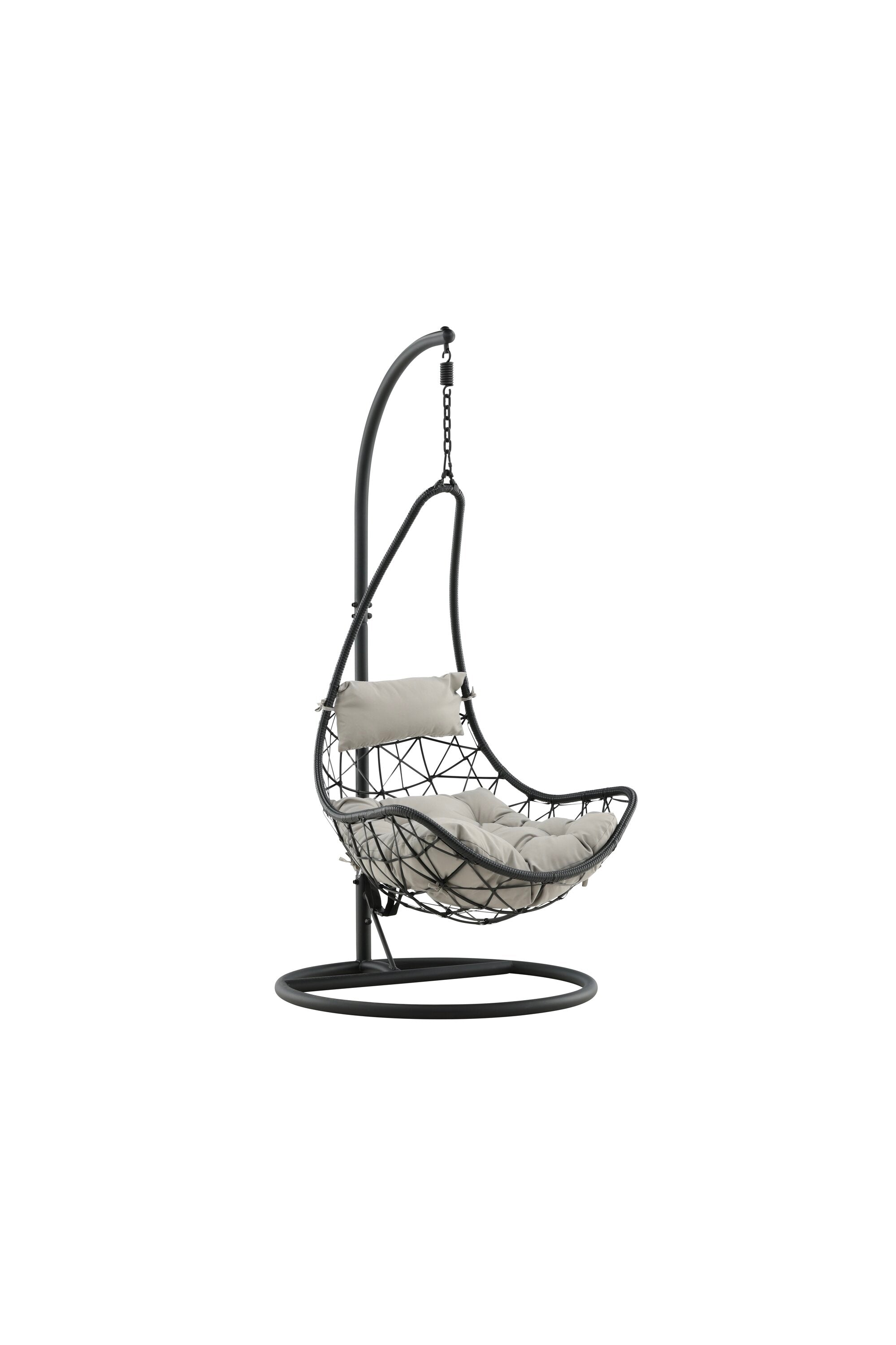 Vide Hängesessel in Schwarz präsentiert im Onlineshop von KAQTU Design AG. Outdoor-Sessel ist von Venture Home