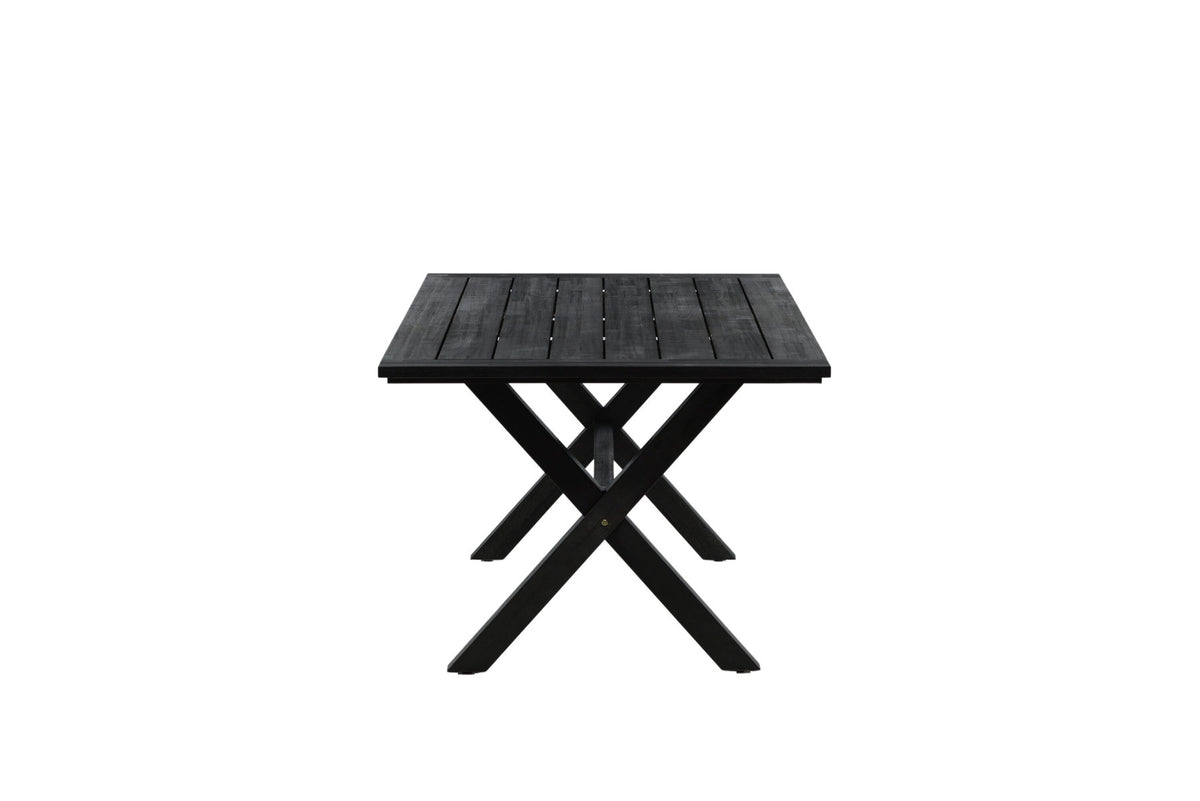 Rives Gartentisch in Schwarz präsentiert im Onlineshop von KAQTU Design AG. Gartentisch ist von Venture Home