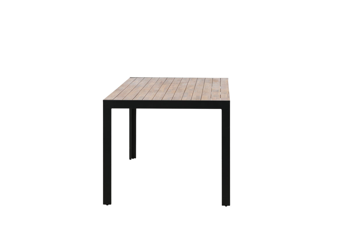 Bois Gartentisch in Natur/Schwarz präsentiert im Onlineshop von KAQTU Design AG. Gartentisch ist von Venture Home