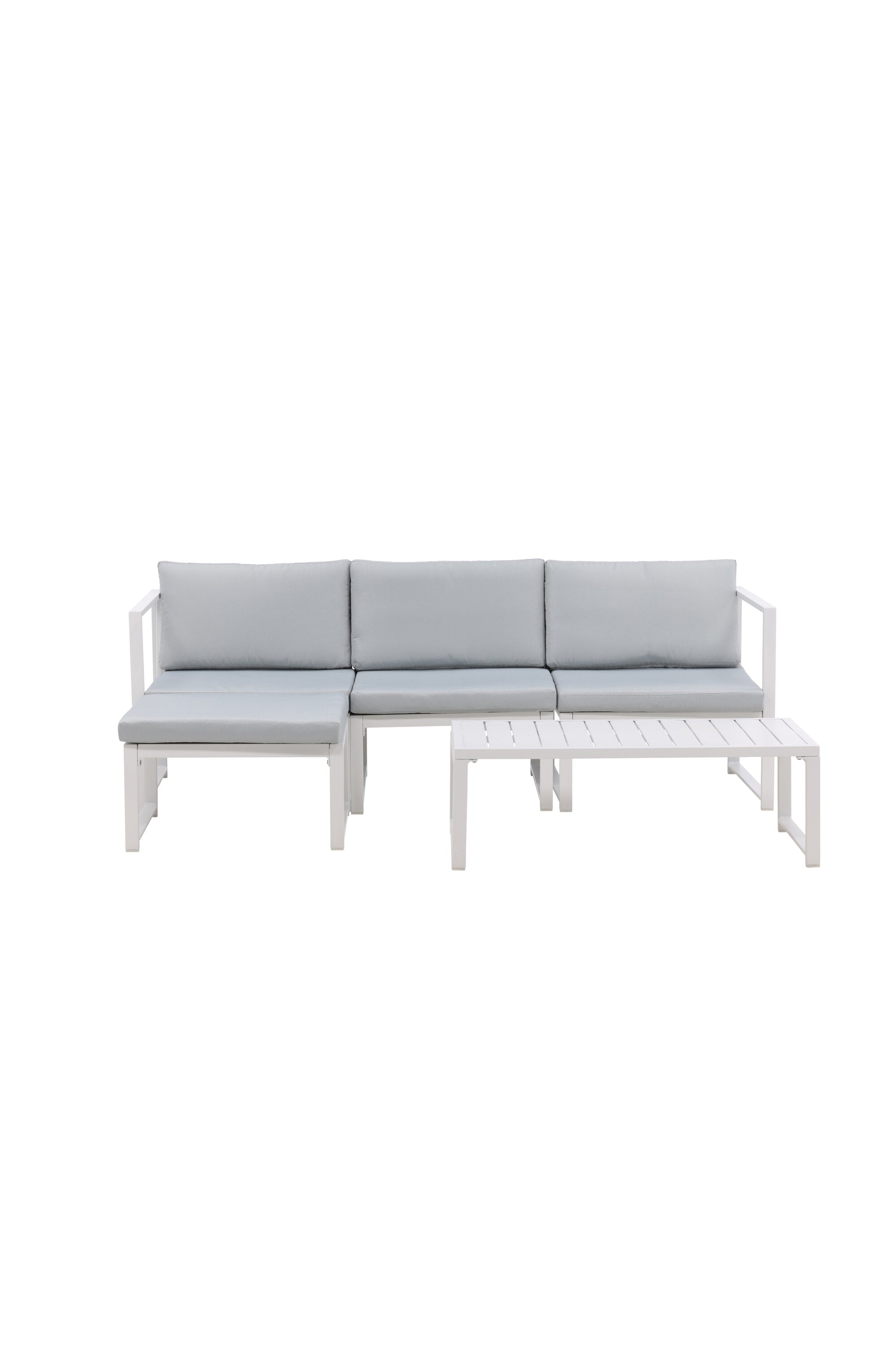 Salvador Sofagarnitur in Grau präsentiert im Onlineshop von KAQTU Design AG. Loungeset ist von Venture Home