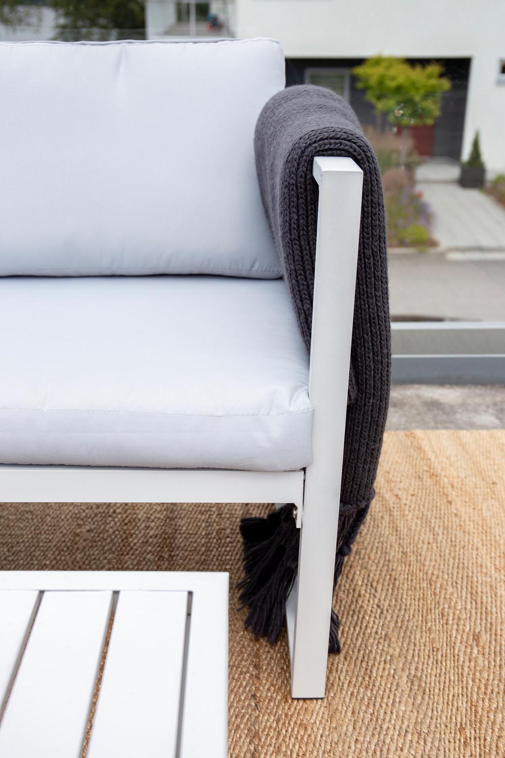 Salvador Sofagarnitur in Grau präsentiert im Onlineshop von KAQTU Design AG. Loungeset ist von Venture Home
