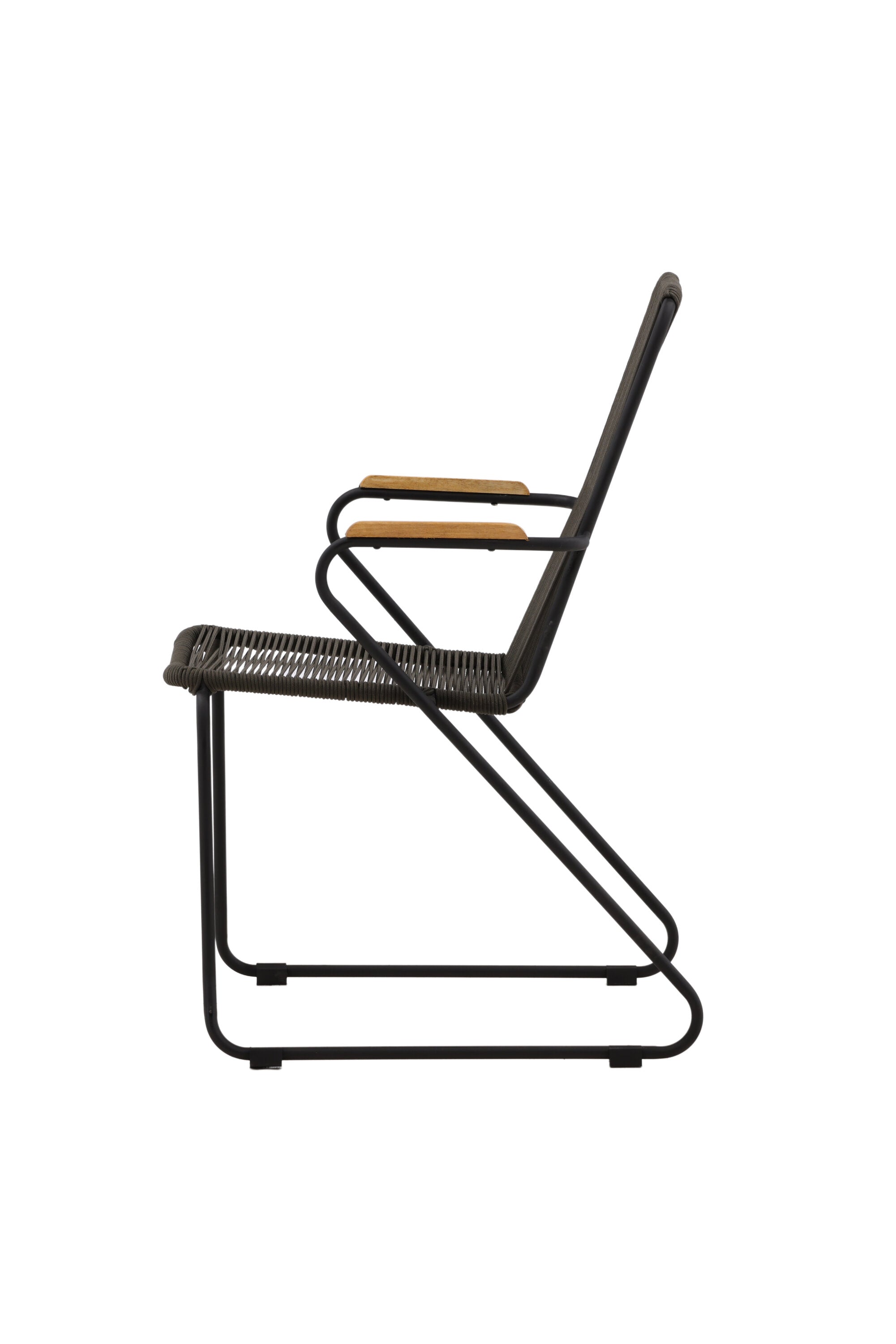 Bois Gartenstuhl in Dunkelgrau präsentiert im Onlineshop von KAQTU Design AG. Gartenstuhl ist von Venture Home