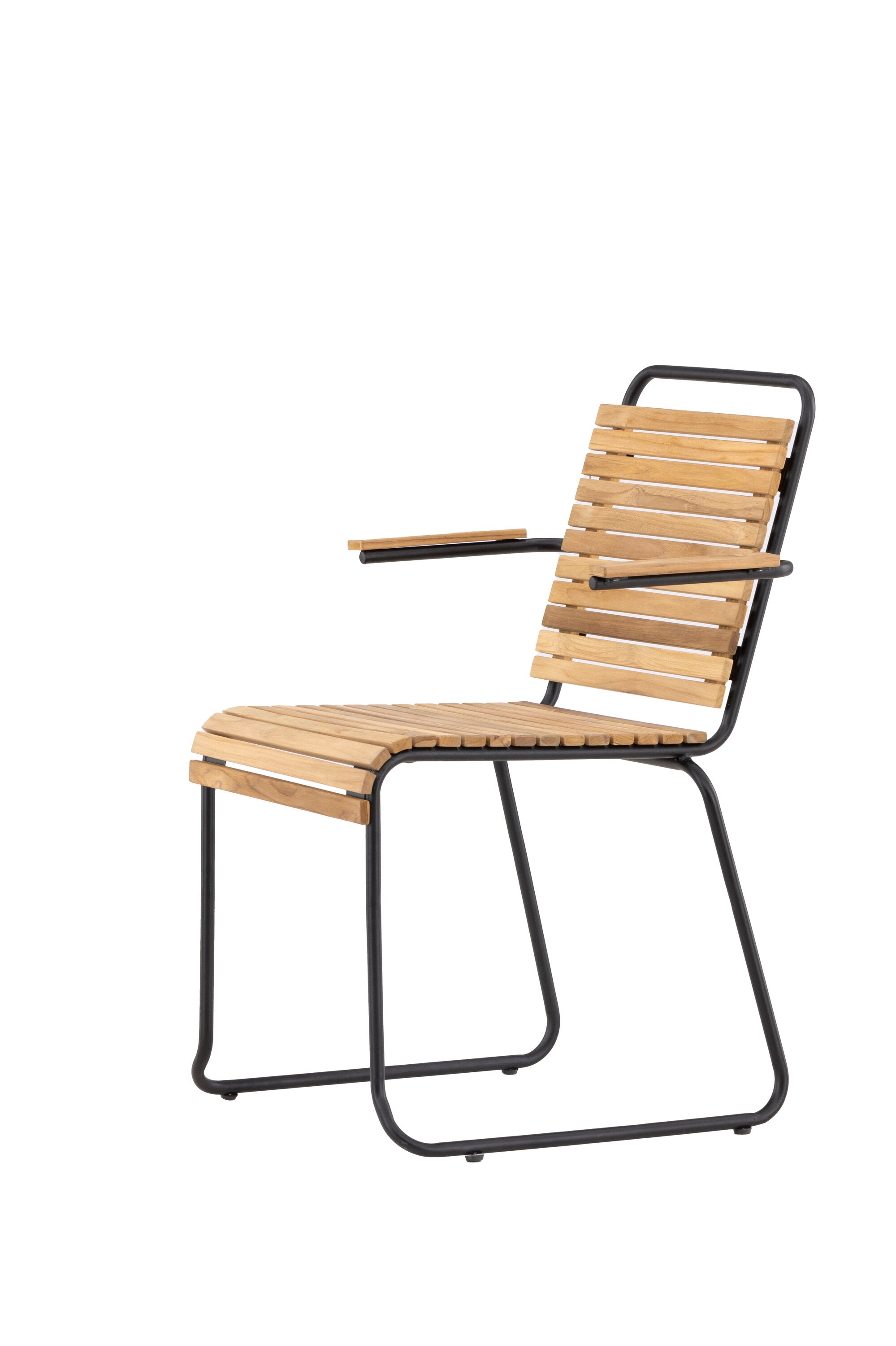 Bois Gartenstuhl in Natur präsentiert im Onlineshop von KAQTU Design AG. Gartenstuhl mit Armlehnen ist von Venture Home
