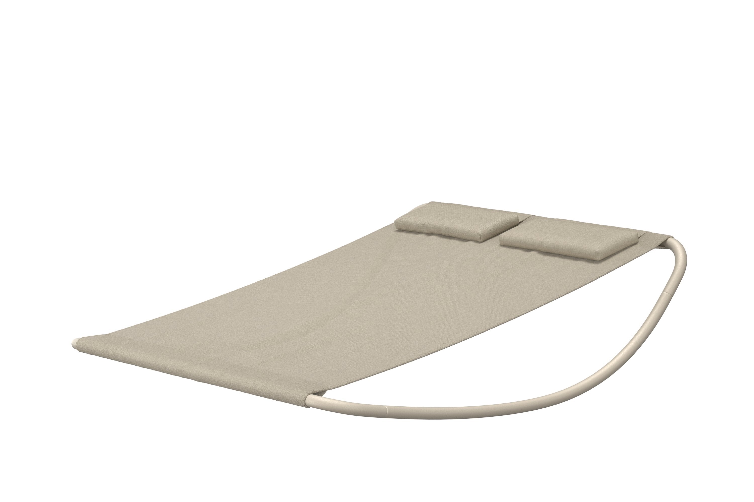 Beige Gordo Hängematte von Venture Home, stilvoll drapiert in einer gemütlichen Umgebung, ideal für entspannende Auszeiten und Wohlfühlmomente.