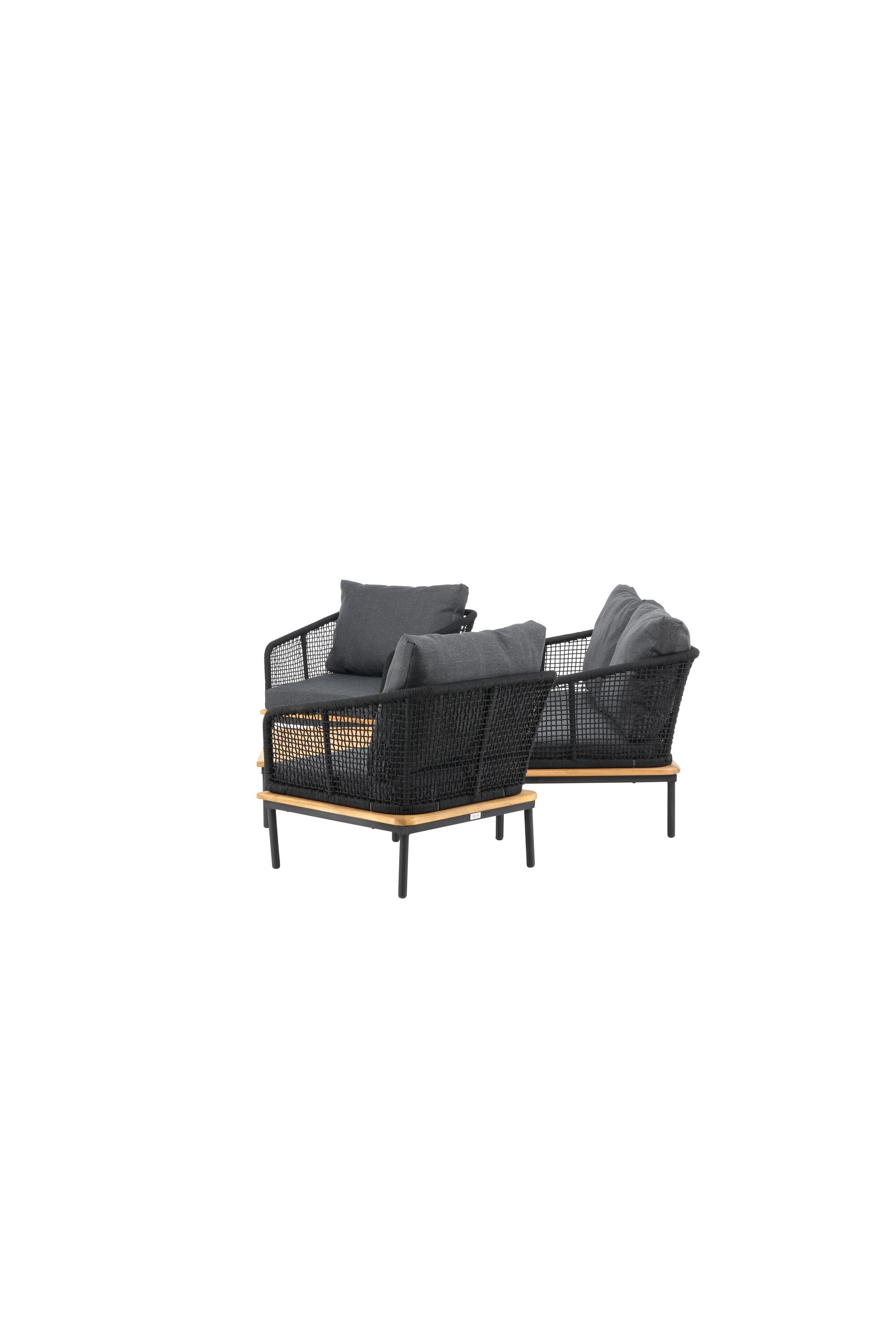 Andorra Sofagarnitur in Natur präsentiert im Onlineshop von KAQTU Design AG. Loungeset ist von Venture Home