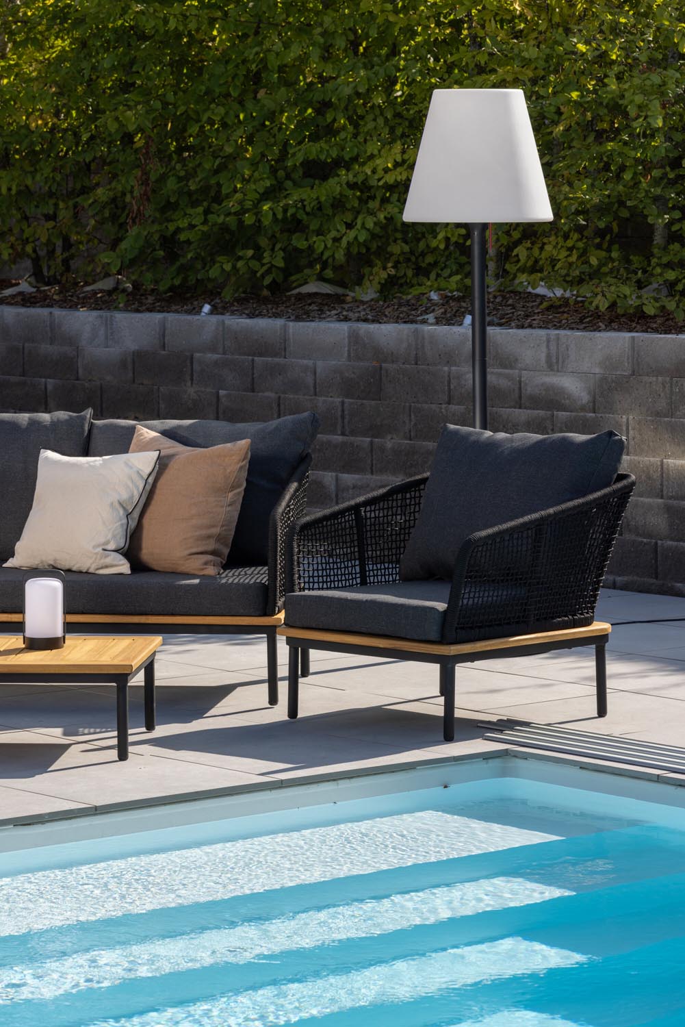 Andorra Sofagarnitur in Natur präsentiert im Onlineshop von KAQTU Design AG. Loungeset ist von Venture Home