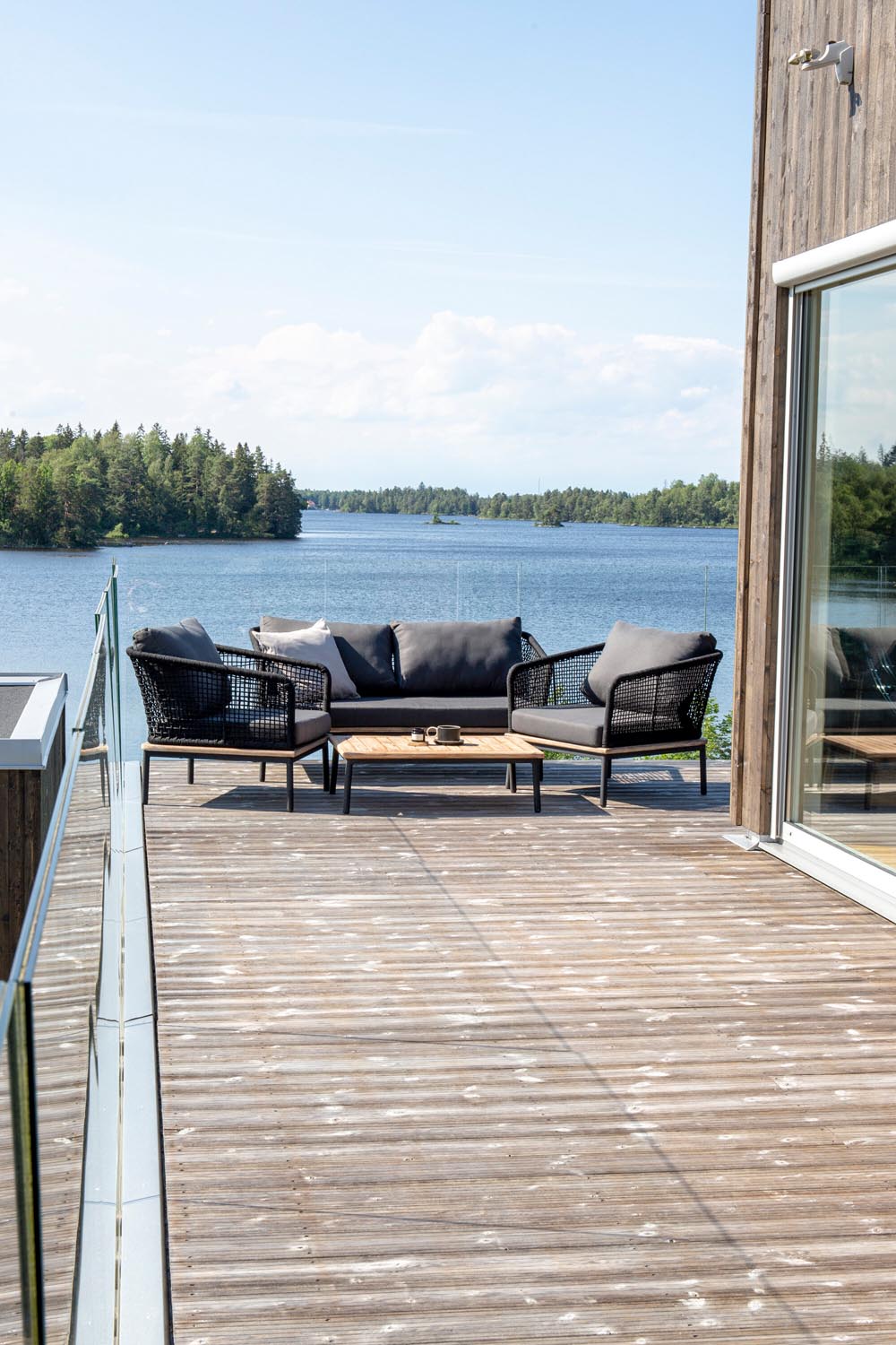 Andorra Sofagarnitur in Natur präsentiert im Onlineshop von KAQTU Design AG. Loungeset ist von Venture Home