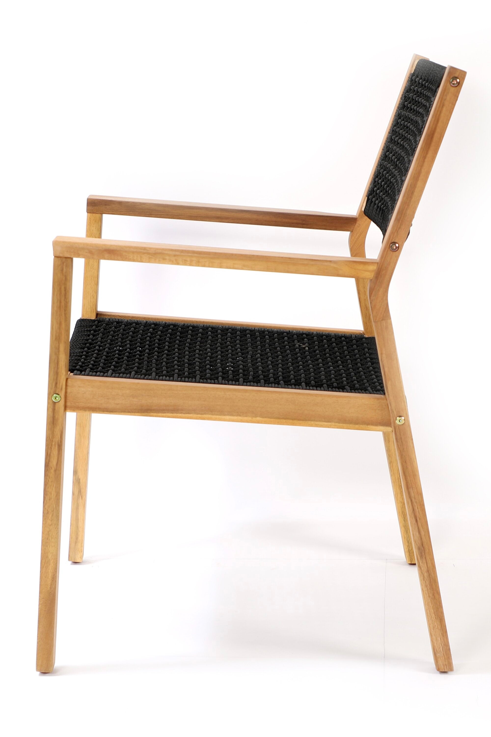 Little John Gartenstuhl in Natur präsentiert im Onlineshop von KAQTU Design AG. Gartenstuhl mit Armlehnen ist von Venture Home