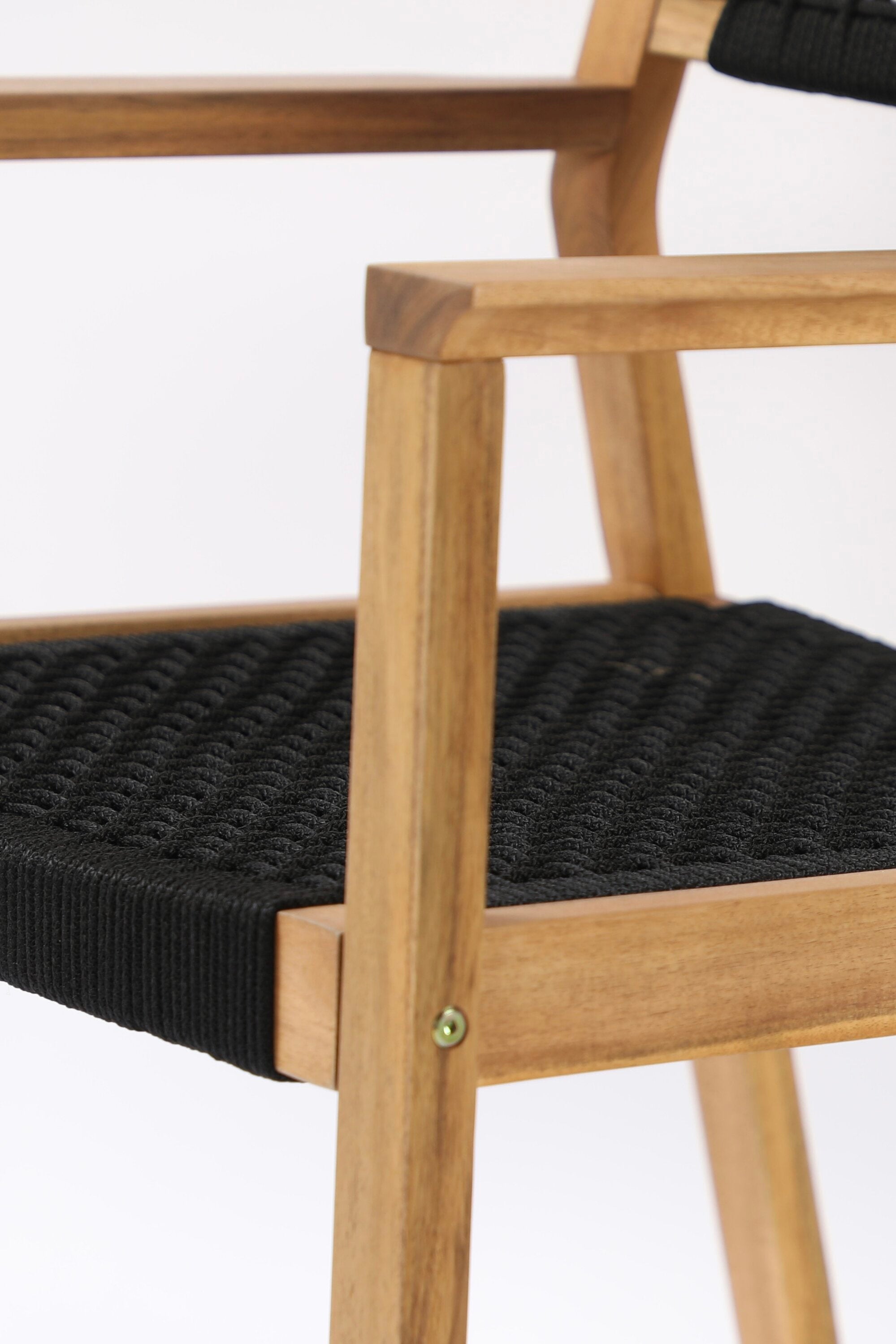 Little John Gartenstuhl in Natur präsentiert im Onlineshop von KAQTU Design AG. Gartenstuhl mit Armlehnen ist von Venture Home