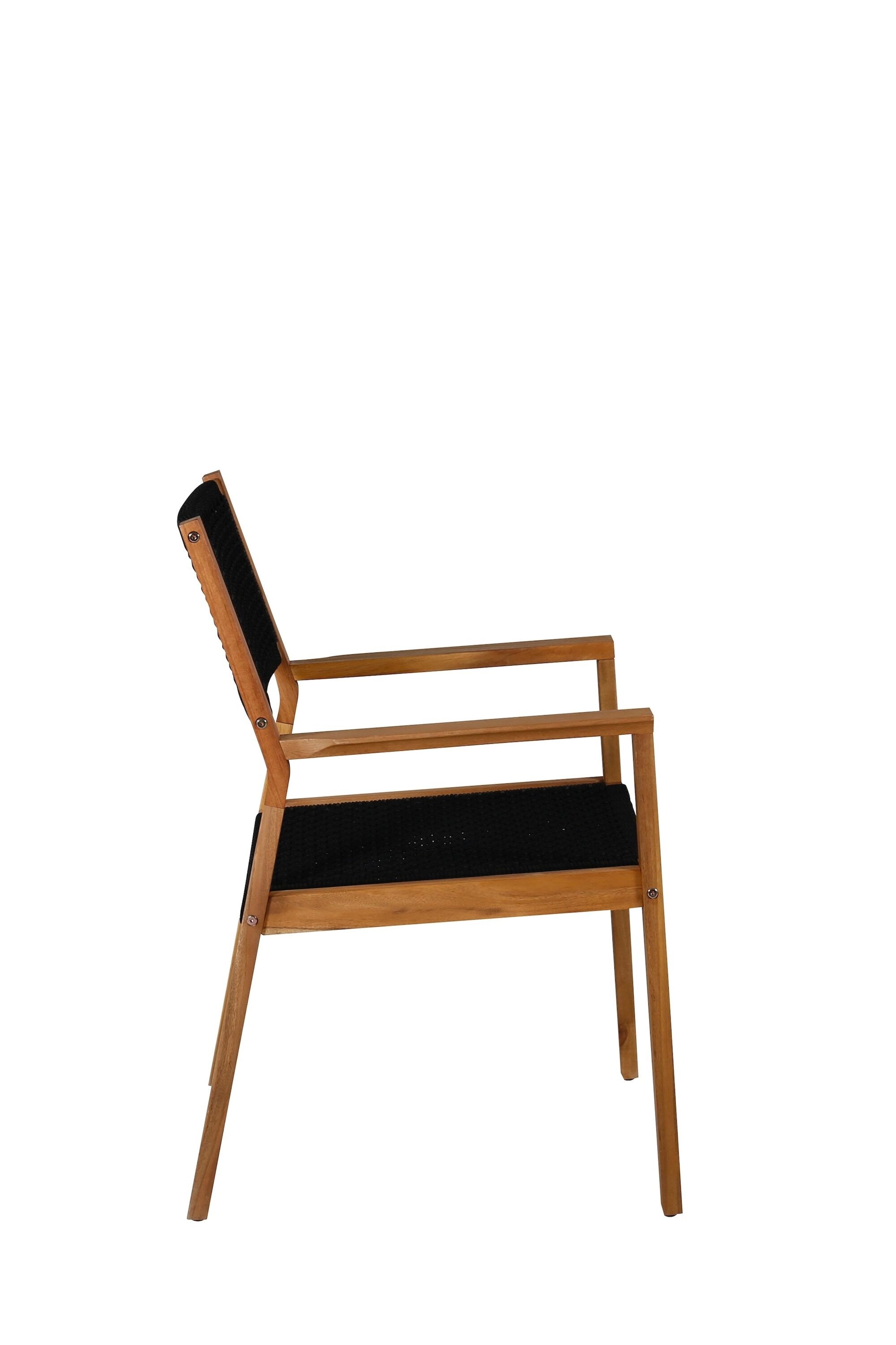 Little John Gartenstuhl in Natur präsentiert im Onlineshop von KAQTU Design AG. Gartenstuhl mit Armlehnen ist von Venture Home