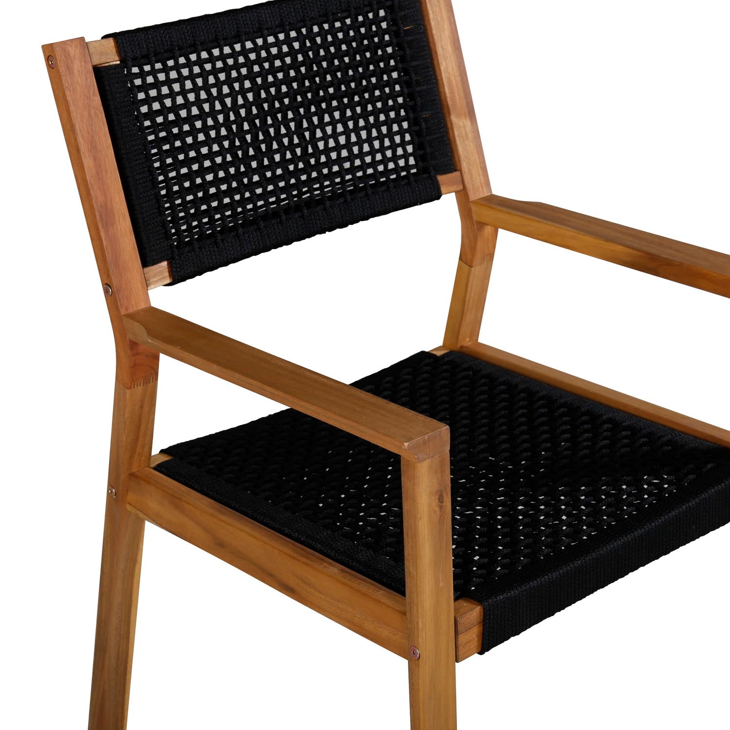 Little John Gartenstuhl in Natur präsentiert im Onlineshop von KAQTU Design AG. Gartenstuhl mit Armlehnen ist von Venture Home