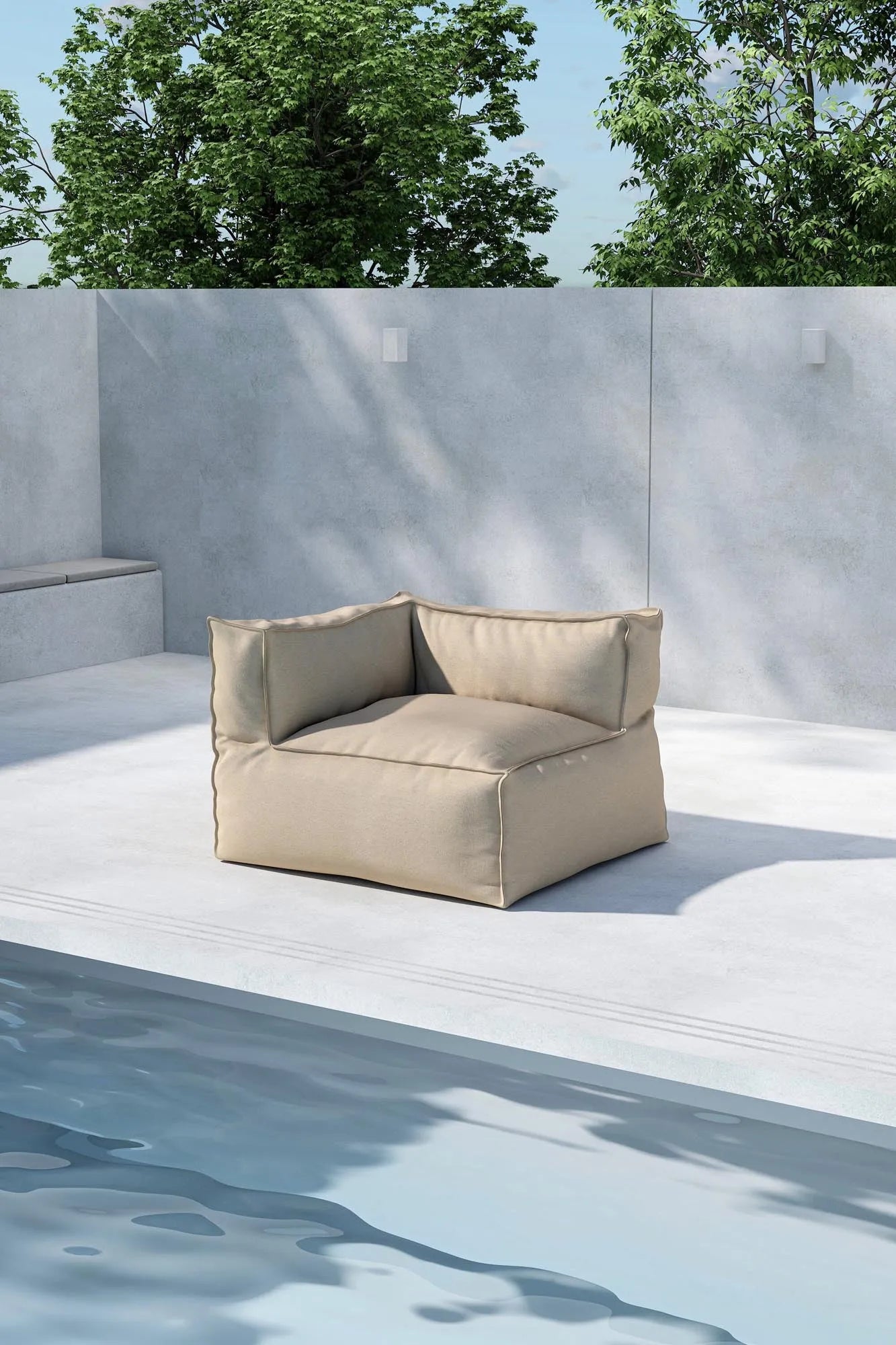 Der Rambo Loungesessel von Venture Home kombiniert modernes Design mit Komfort und hochwertigen Materialien.