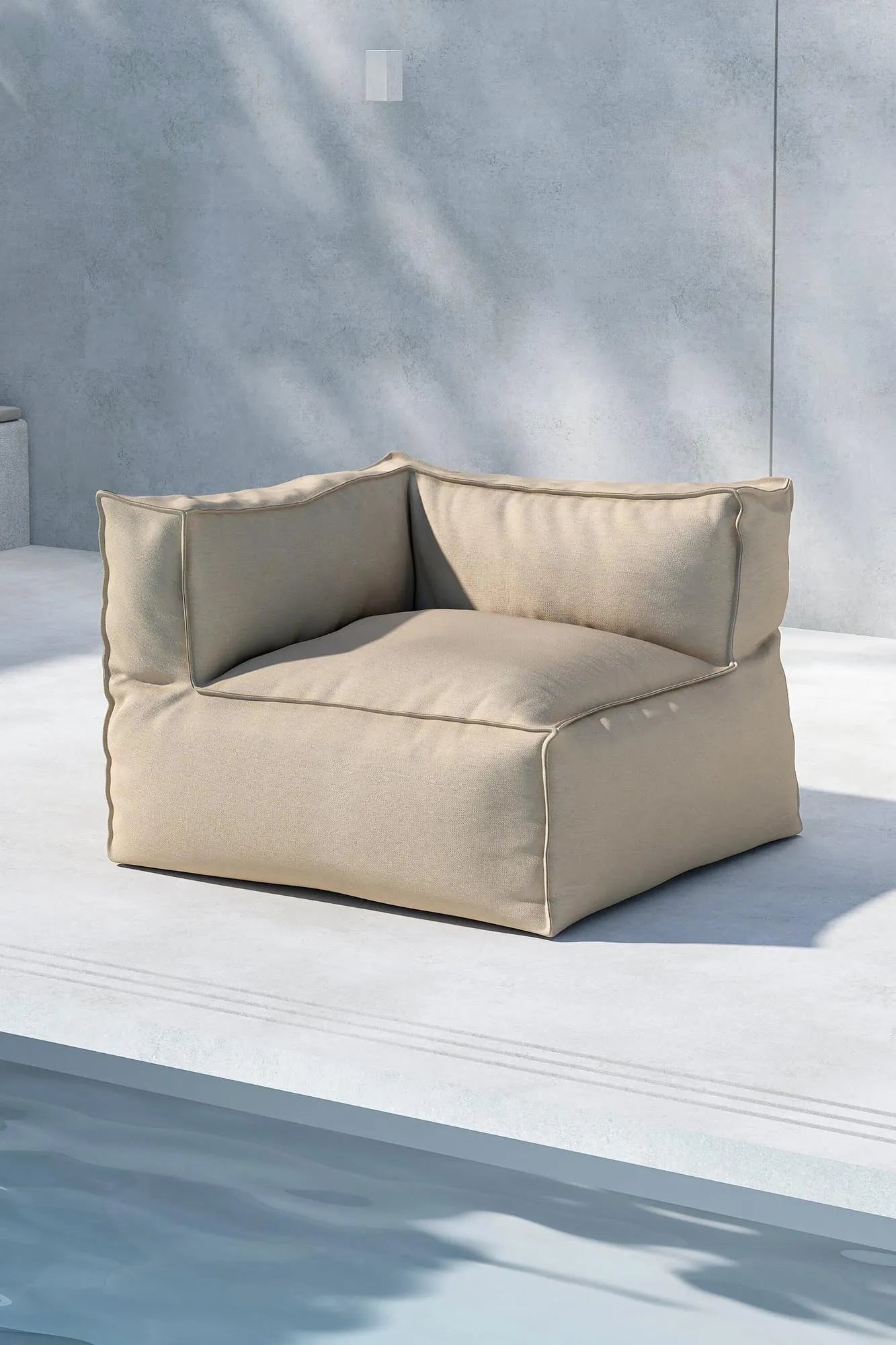 Der Rambo Loungesessel von Venture Home kombiniert modernes Design mit Komfort und hochwertigen Materialien.