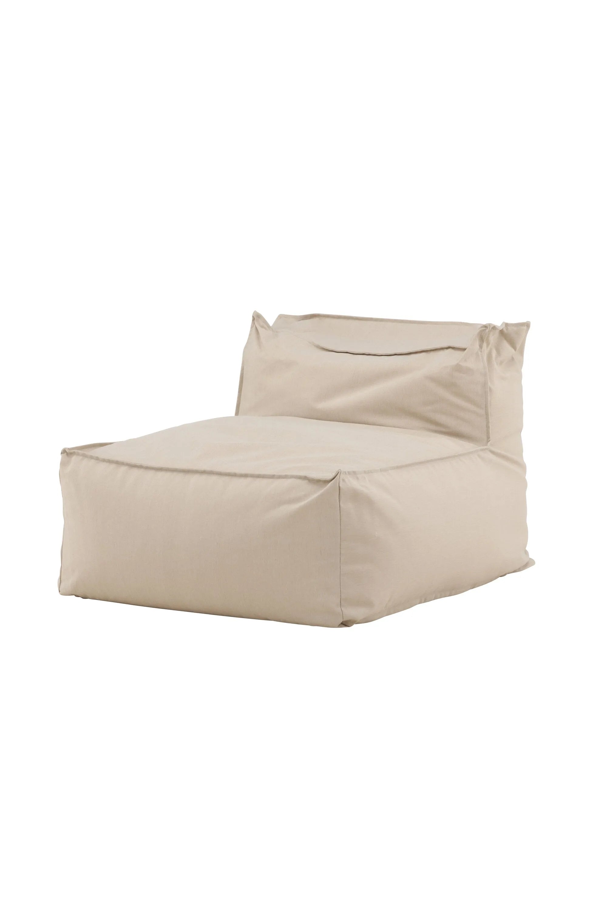 Eleganter Loungesessel aus robustem Olefin, wetterfest und UV-beständig, ideal für stilvolle Entspannung im Freien.