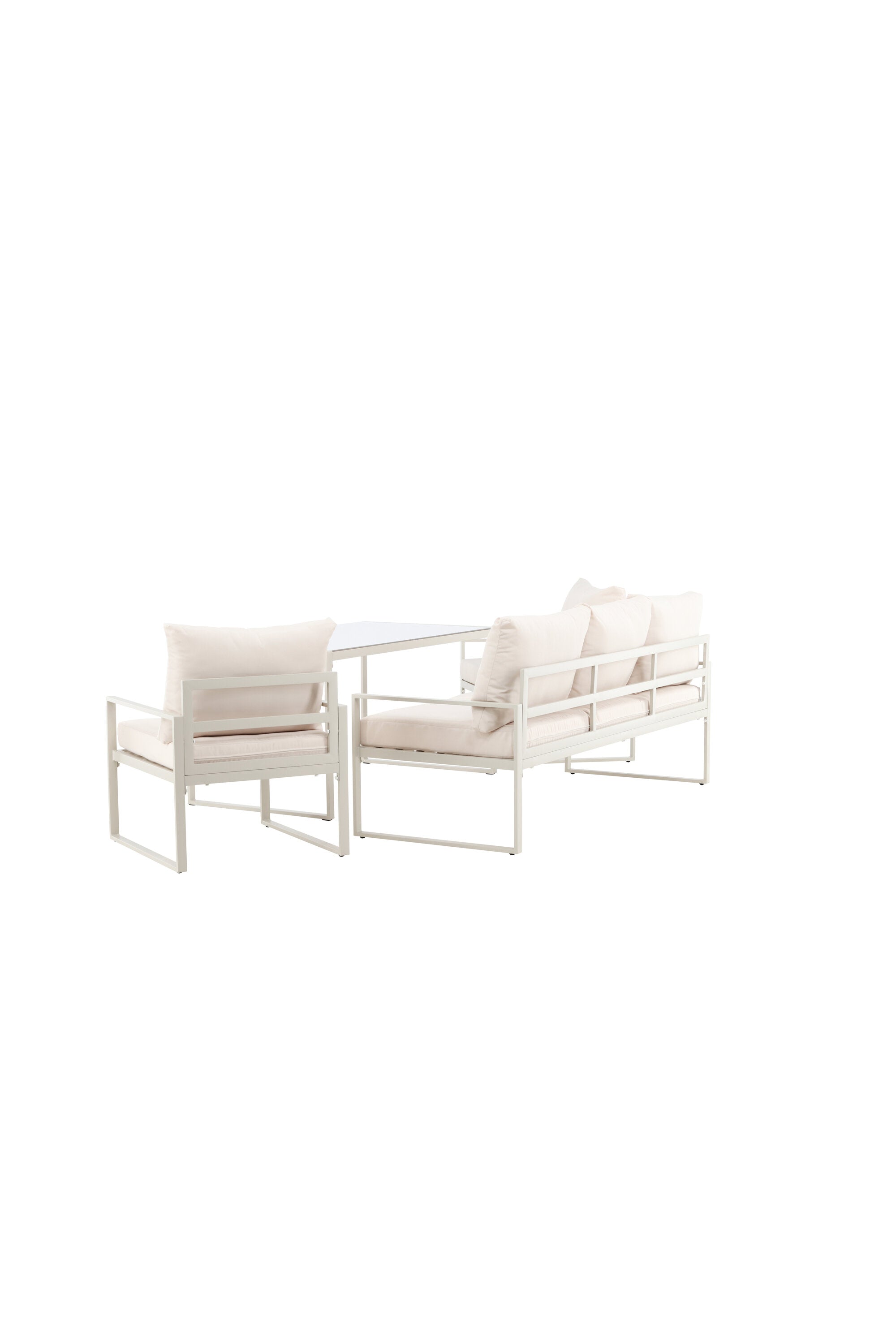 Catania Sofa Set in Beige präsentiert im Onlineshop von KAQTU Design AG. Loungeset ist von Venture Home