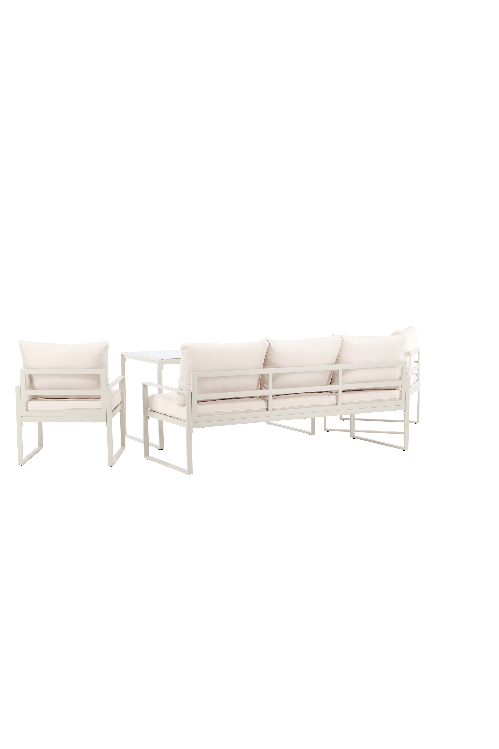 Catania Sofa Set in Beige präsentiert im Onlineshop von KAQTU Design AG. Loungeset ist von Venture Home