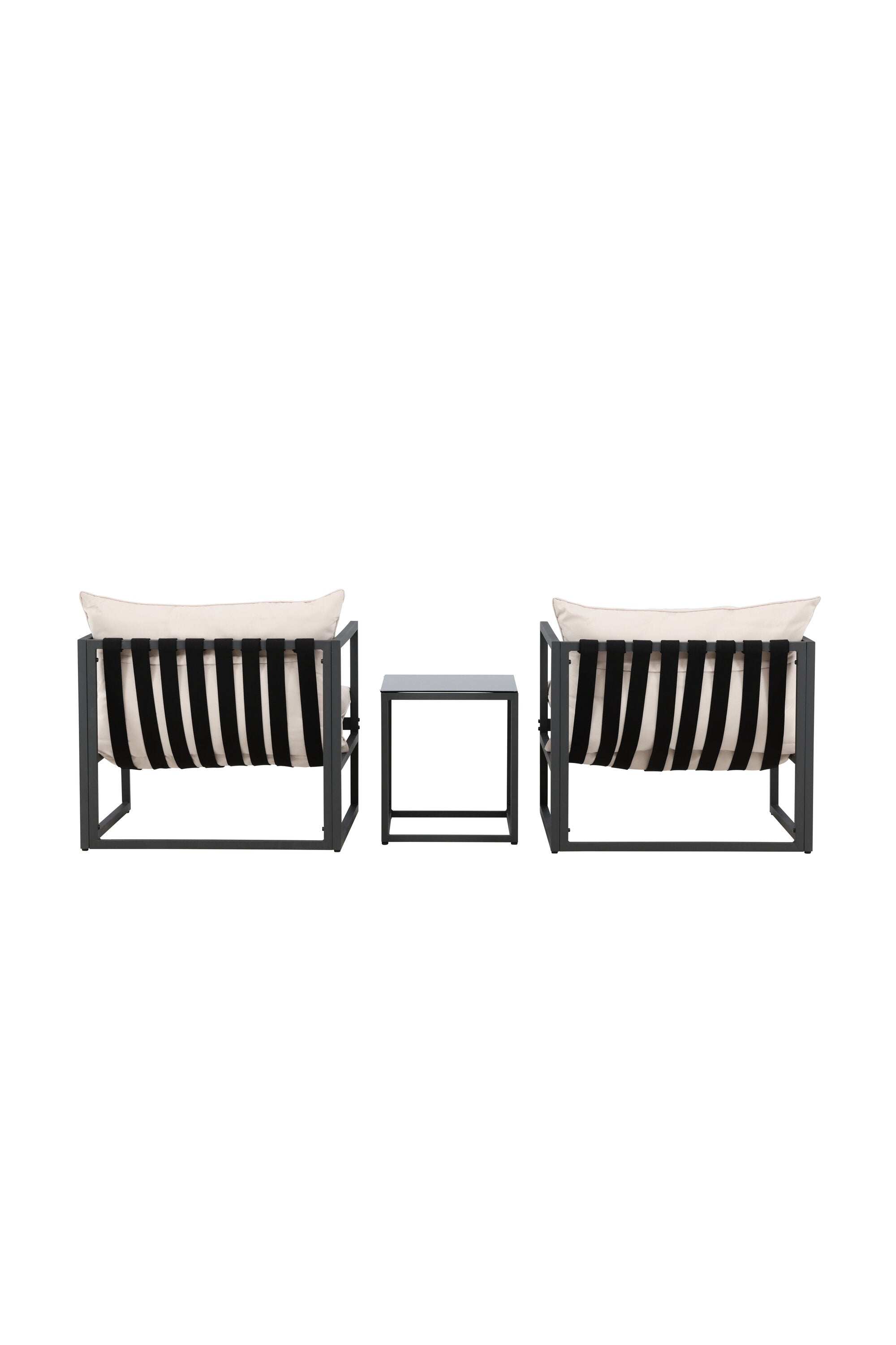 Das Messina Lounge Set von Venture Home kombiniert modernes Design mit Komfort, ideal für gemütliche Momente im Aussenbereich.