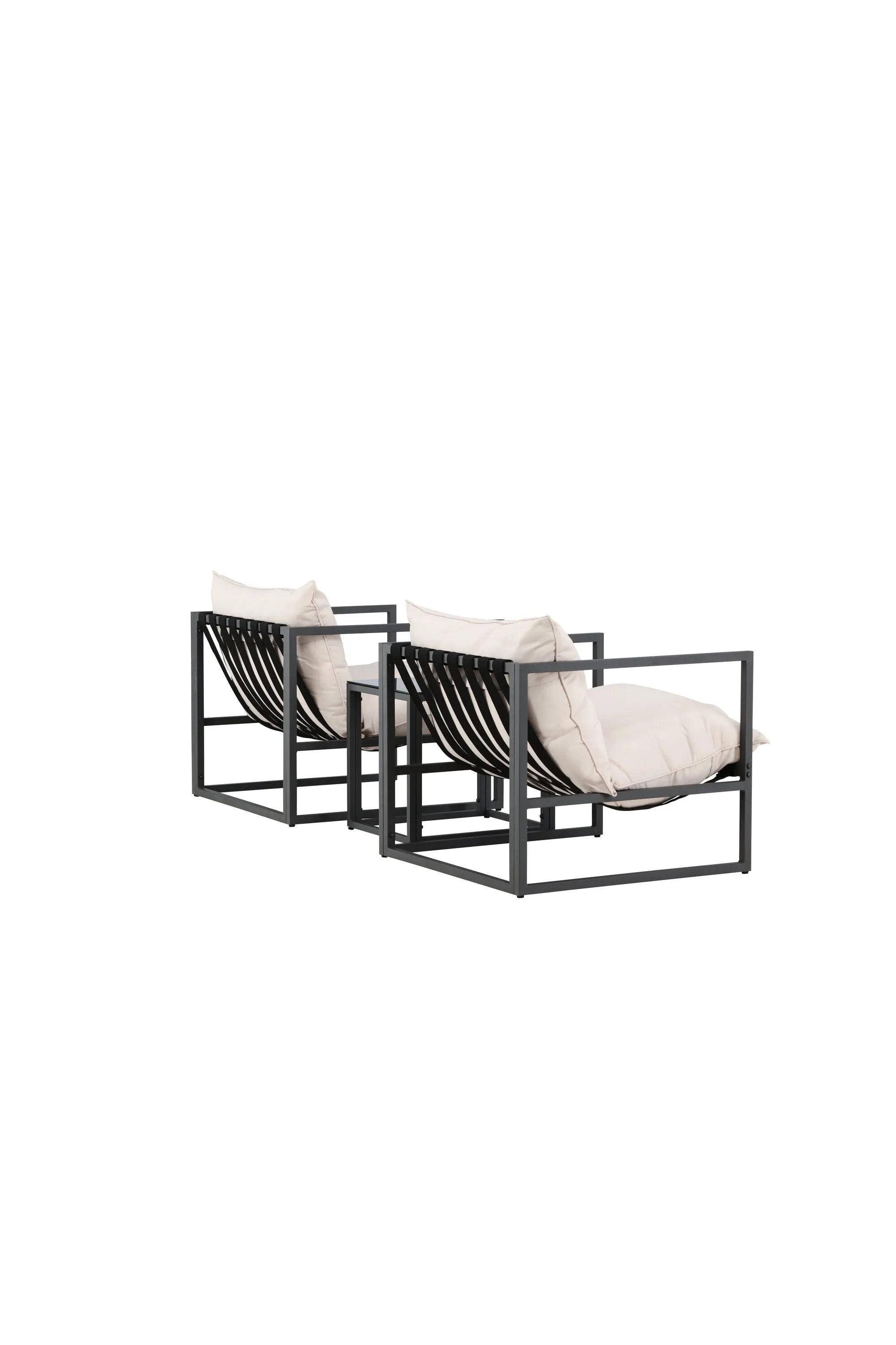 Das Messina Lounge Set von Venture Home kombiniert modernes Design mit Komfort, ideal für gemütliche Momente im Außenbereich.