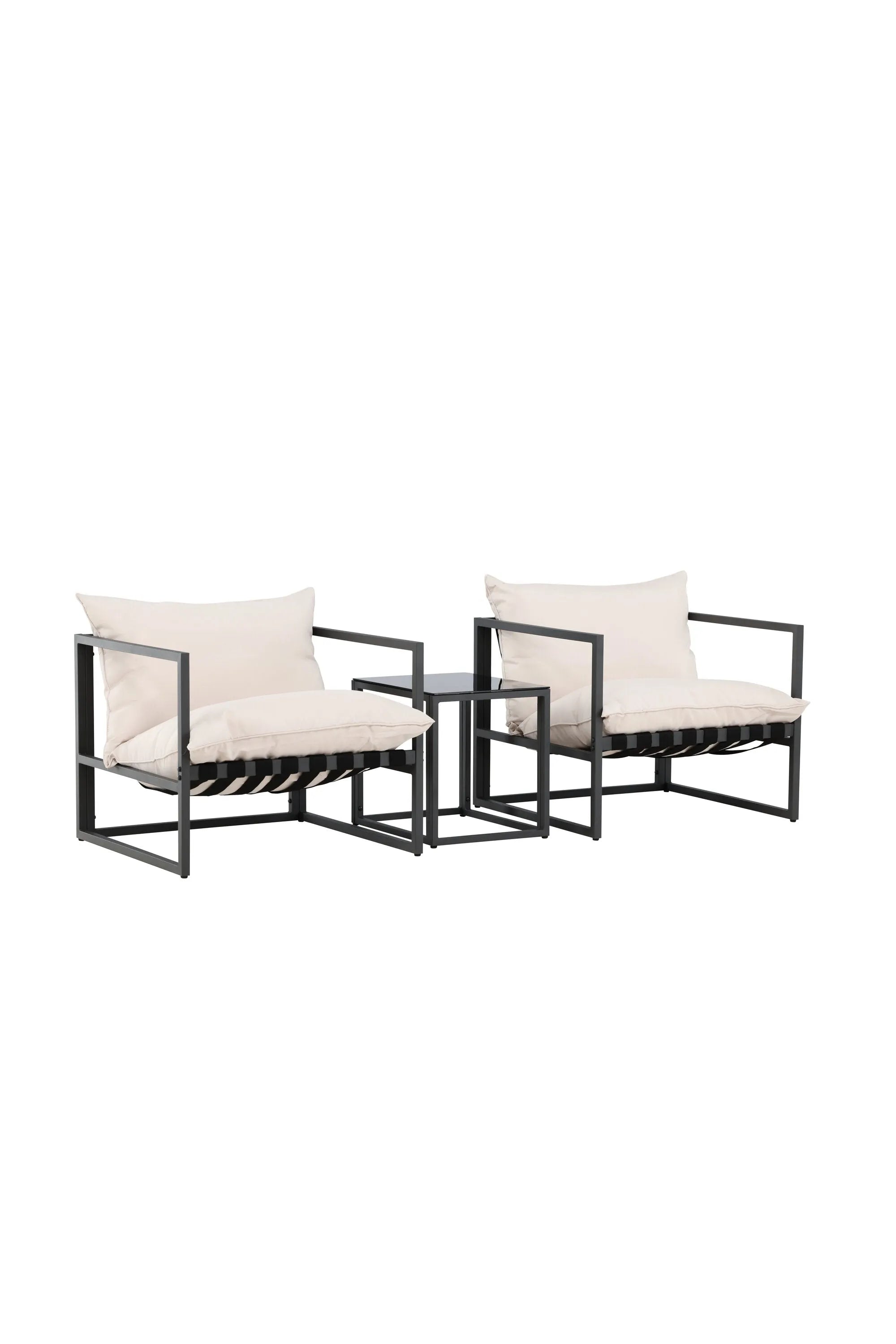 Das Messina Lounge Set von Venture Home vereint stilvolles Design und hohen Komfort für entspannte Stunden im Freien.