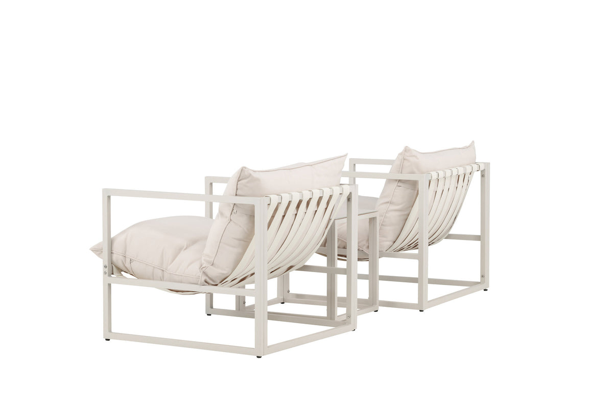 Messina Lounge Set in Beige präsentiert im Onlineshop von KAQTU Design AG. Loungeset ist von Venture Home