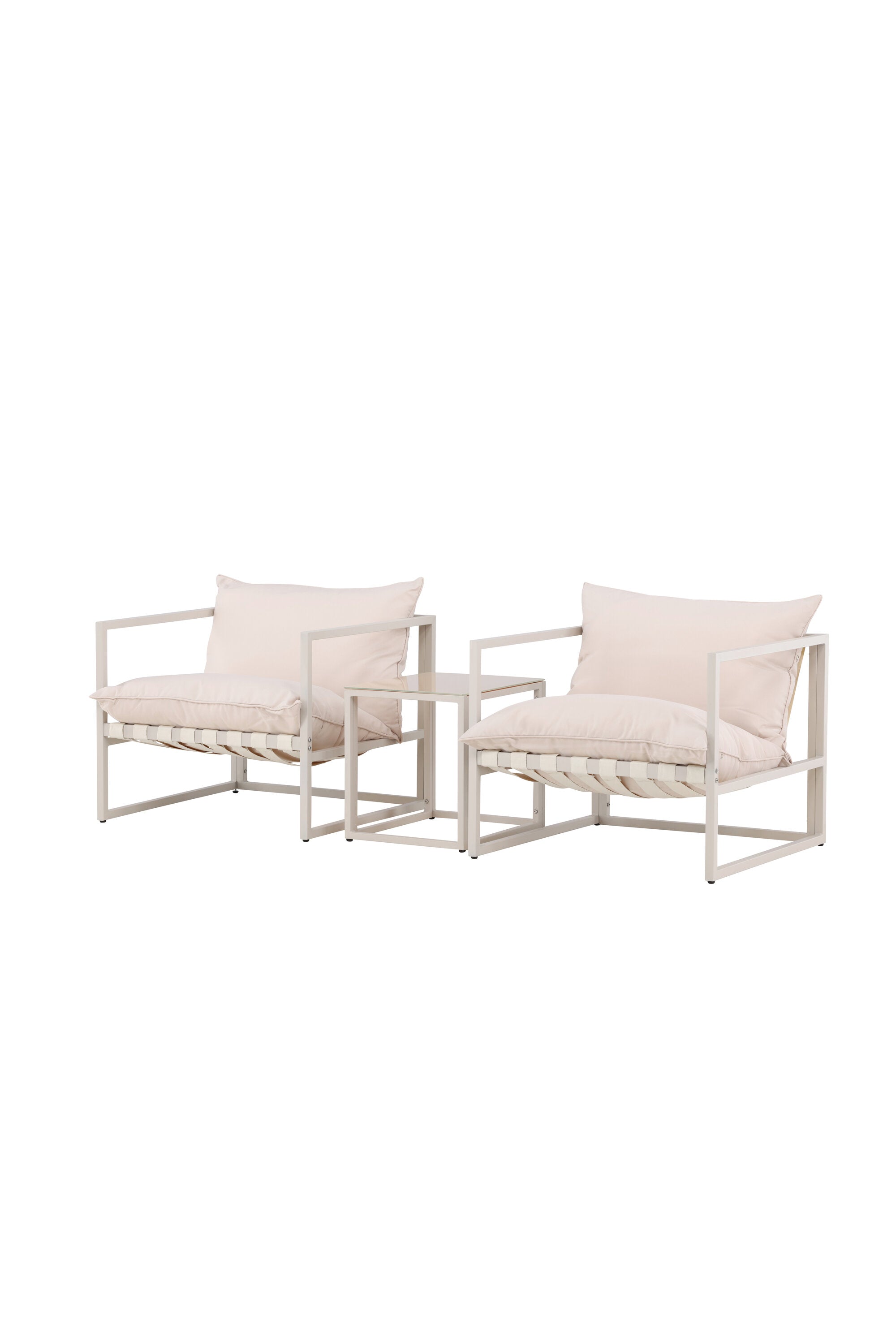 Das Messina Lounge Set von Venture Home vereint stilvolles Design und hohen Komfort für entspannte Stunden im Freien.