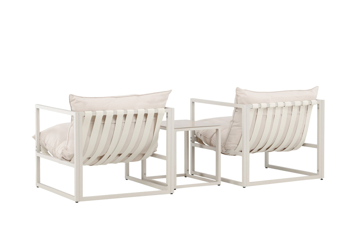 Messina Lounge Set in Beige präsentiert im Onlineshop von KAQTU Design AG. Loungeset ist von Venture Home
