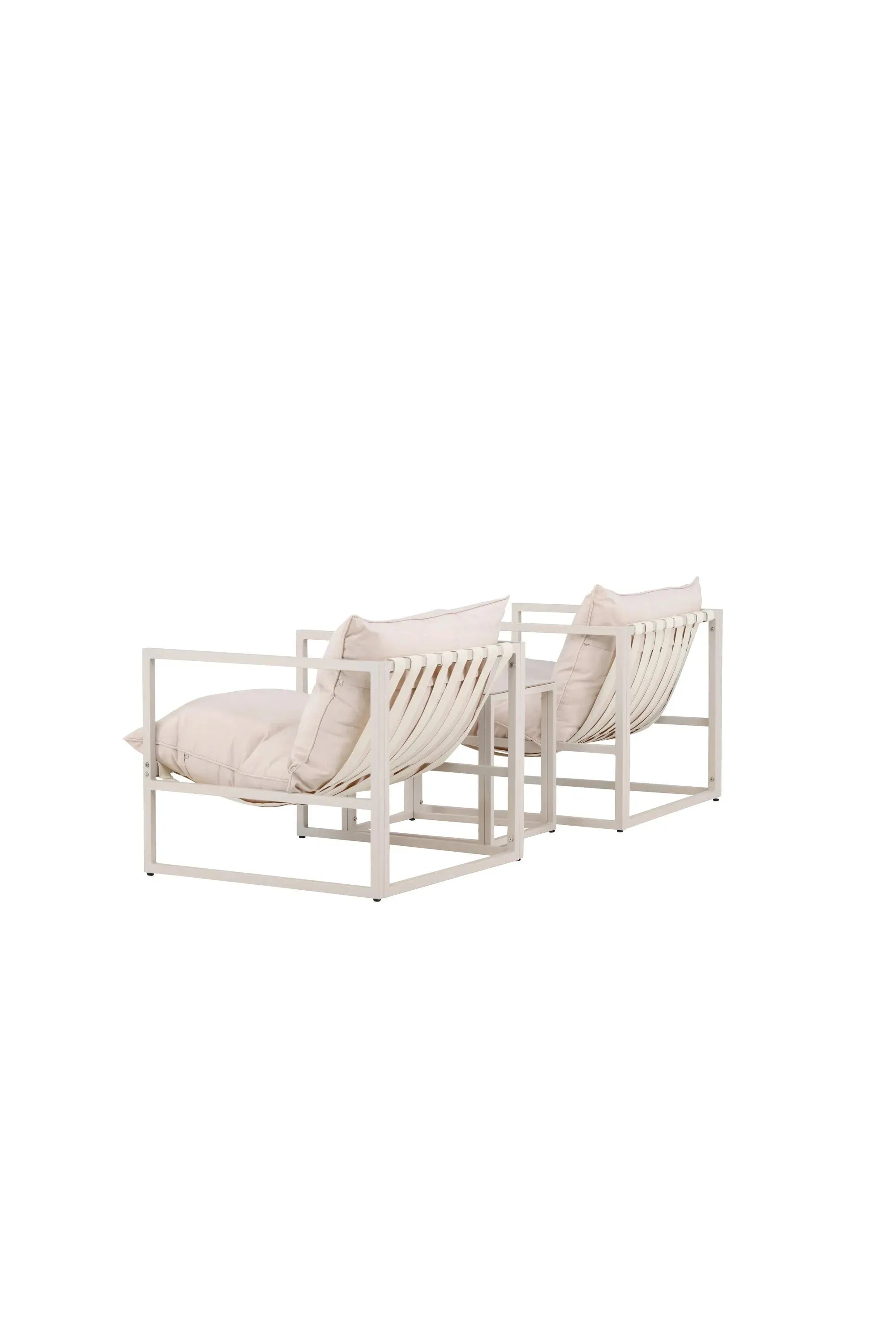 Das Messina Lounge Set von Venture Home kombiniert modernes Design mit Komfort, ideal für gemütliche Momente im Außenbereich.