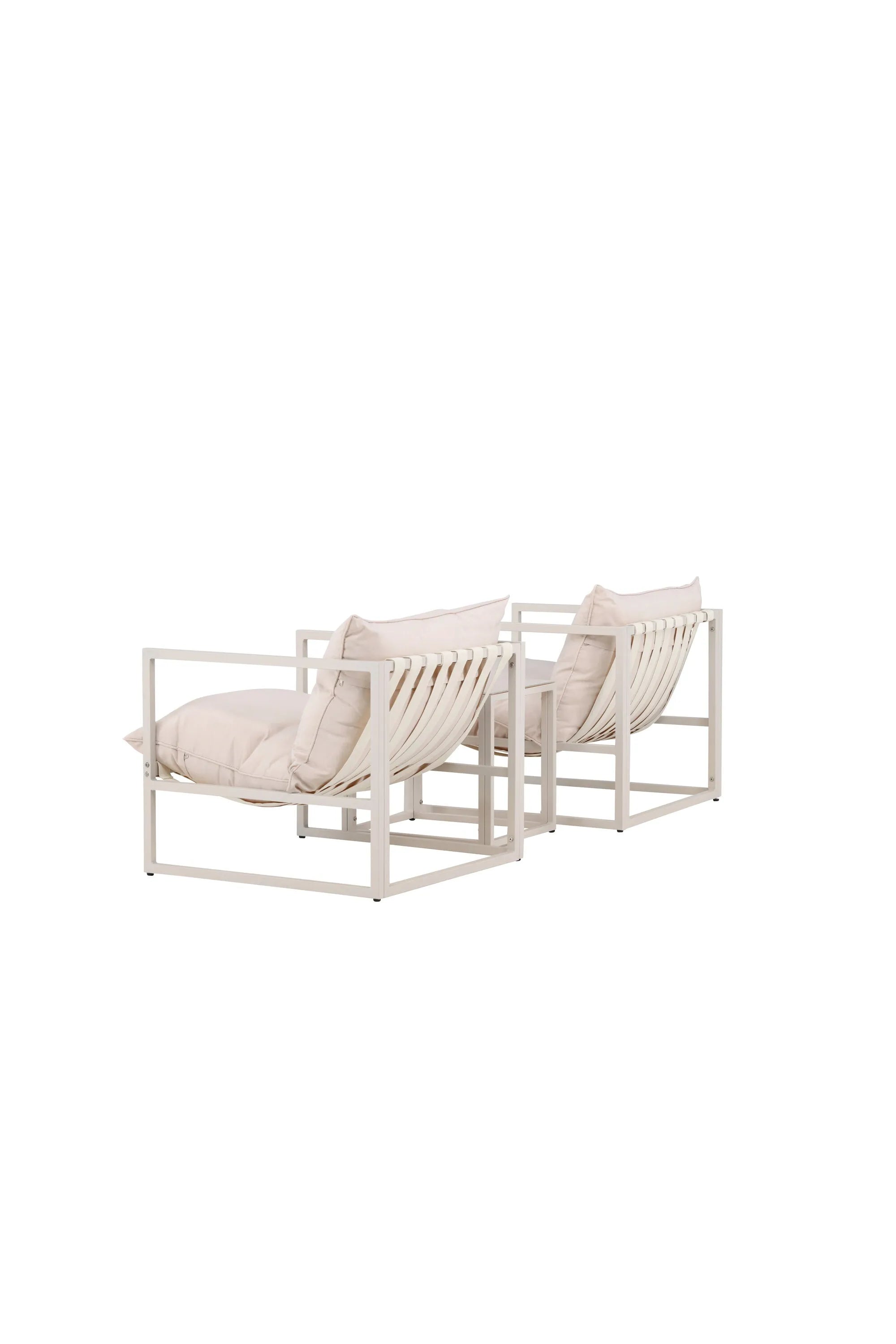 Das Messina Lounge Set von Venture Home kombiniert modernes Design mit Komfort, ideal für gemütliche Momente im Außenbereich.
