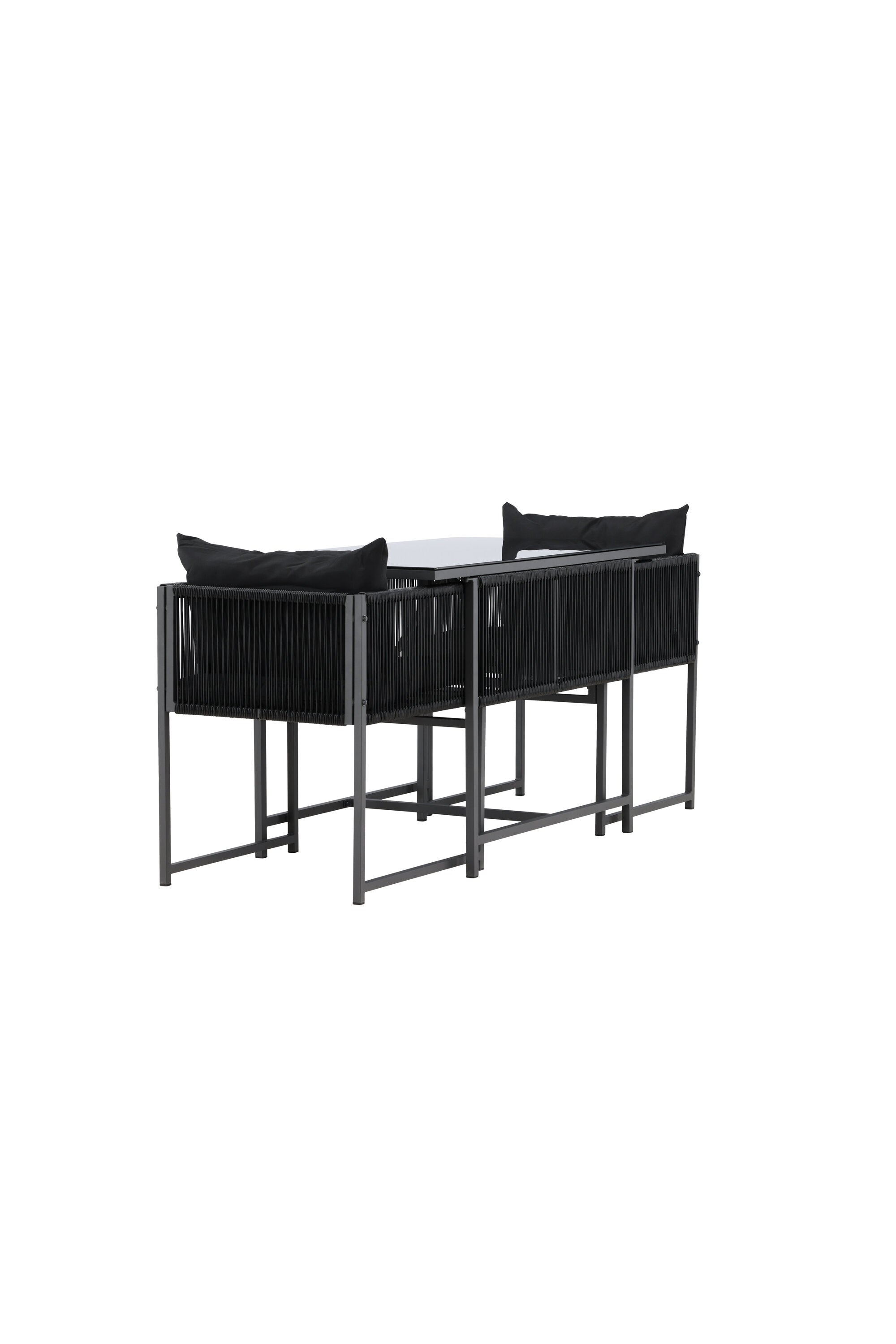 Verwandeln Sie Ihren Außenbereich mit dem stilvollen Noto Café-Set von Venture Home – perfekt für entspannte Momente im Freien.