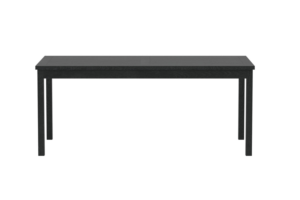 Kenya Rechteckiger Esstisch in Schwarz präsentiert im Onlineshop von KAQTU Design AG. Gartentisch ist von Venture Home