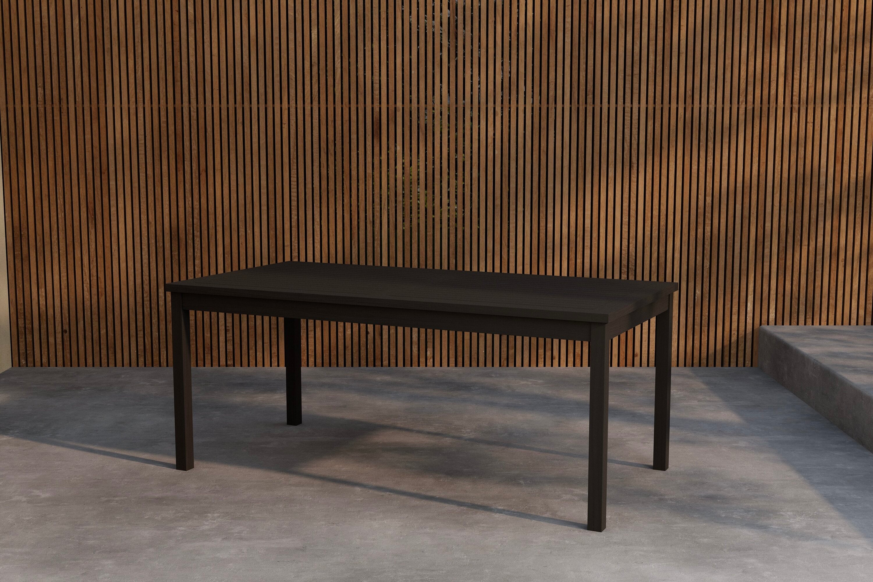 Kenya Gartentisch in Schwarz präsentiert im Onlineshop von KAQTU Design AG. Gartentisch ist von Venture Home