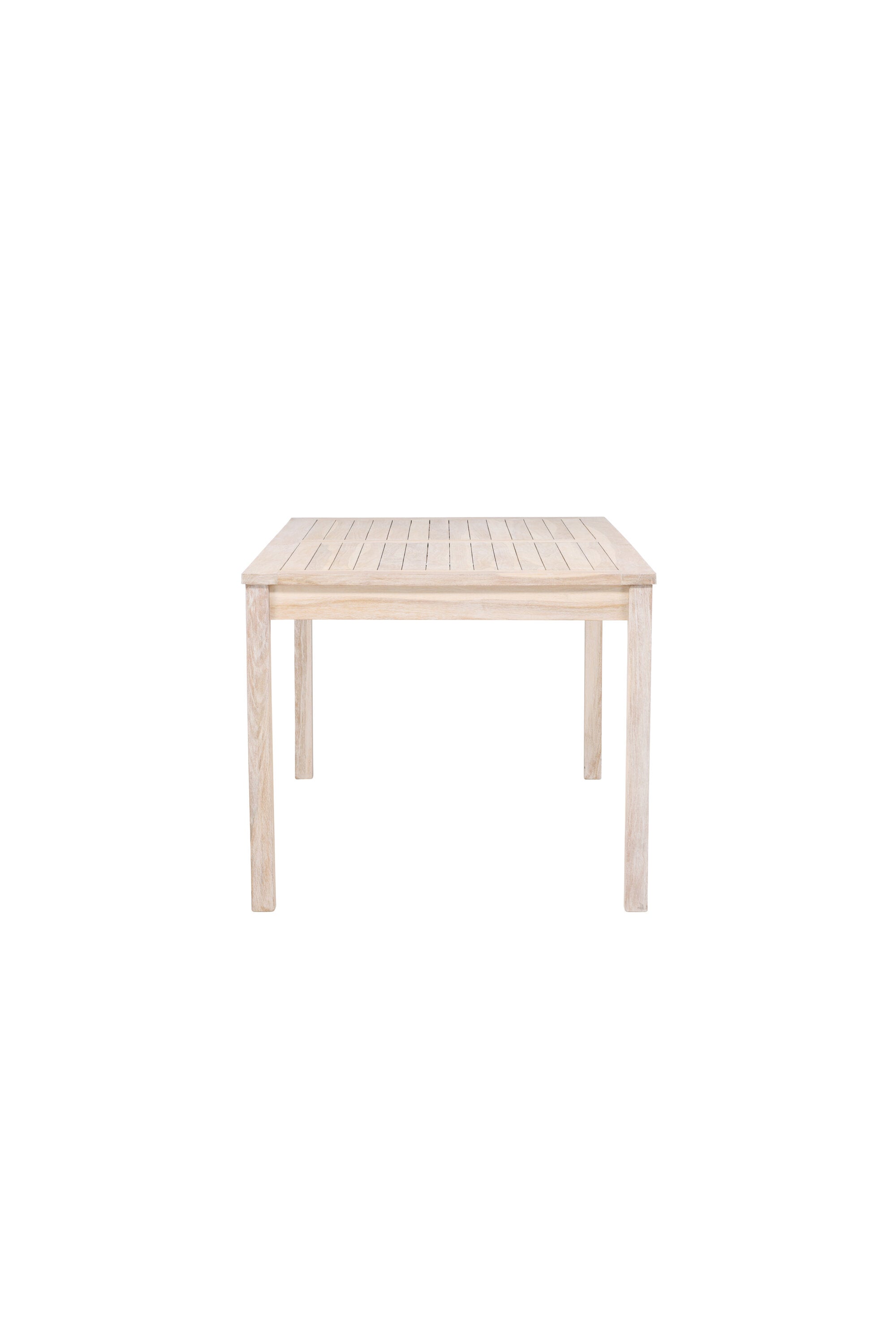 Rechteckiger Gartentisch Kenya in Whitewash präsentiert im Onlineshop von KAQTU Design AG. Gartentisch ist von Venture Home