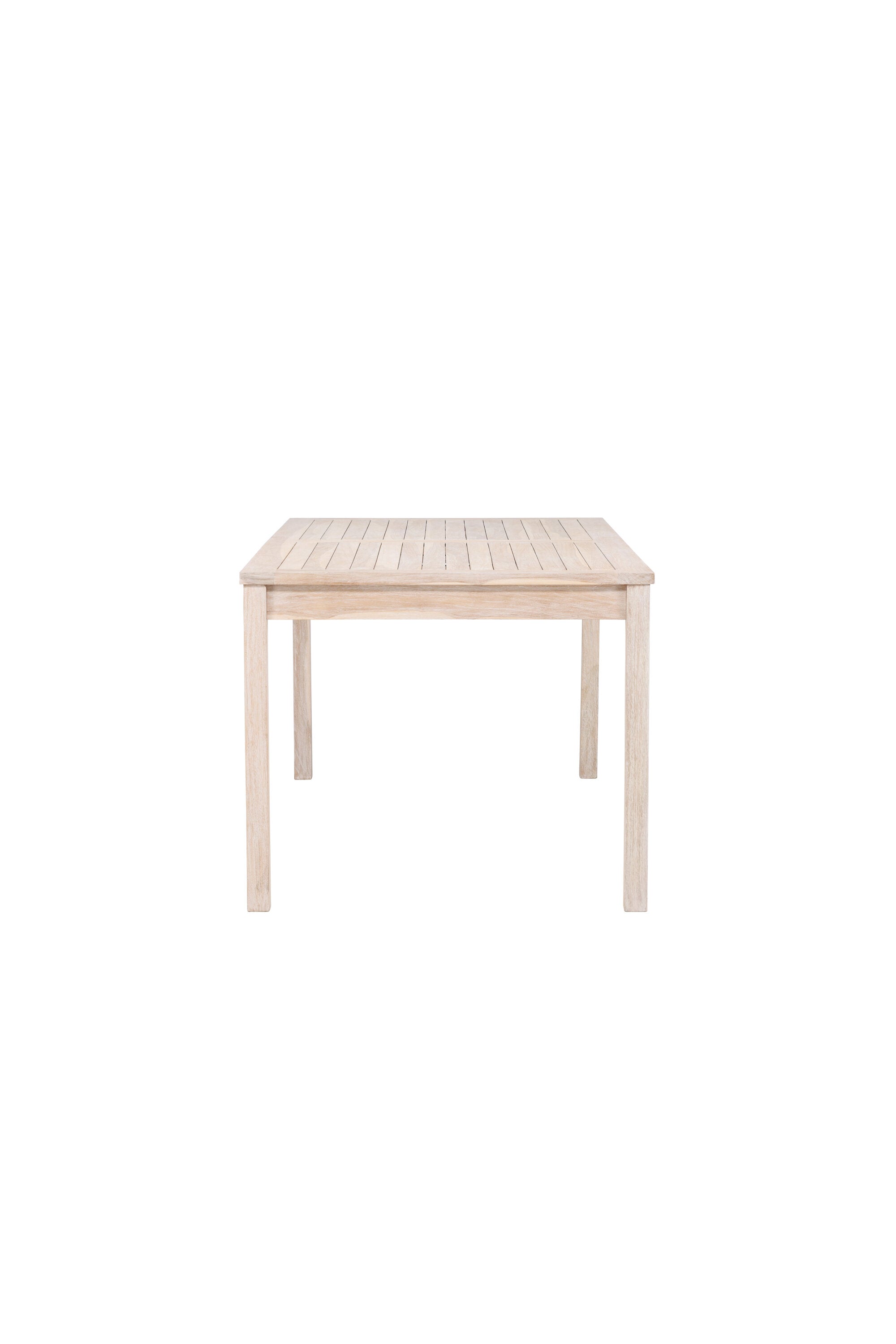 Rechteckiger Gartentisch Kenya in Whitewash präsentiert im Onlineshop von KAQTU Design AG. Gartentisch ist von Venture Home