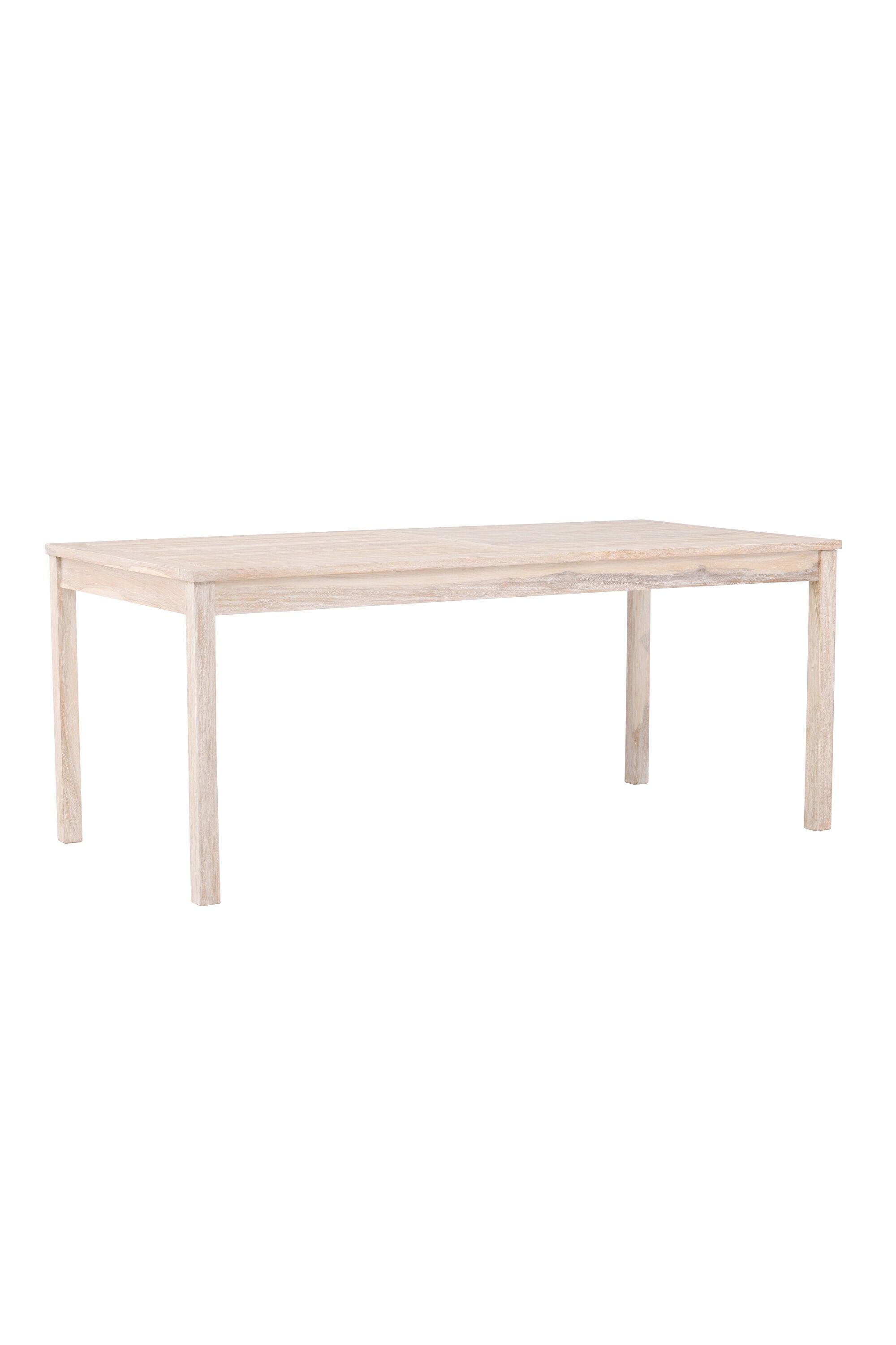 Rechteckiger Gartentisch Kenya in Whitewash präsentiert im Onlineshop von KAQTU Design AG. Gartentisch ist von Venture Home