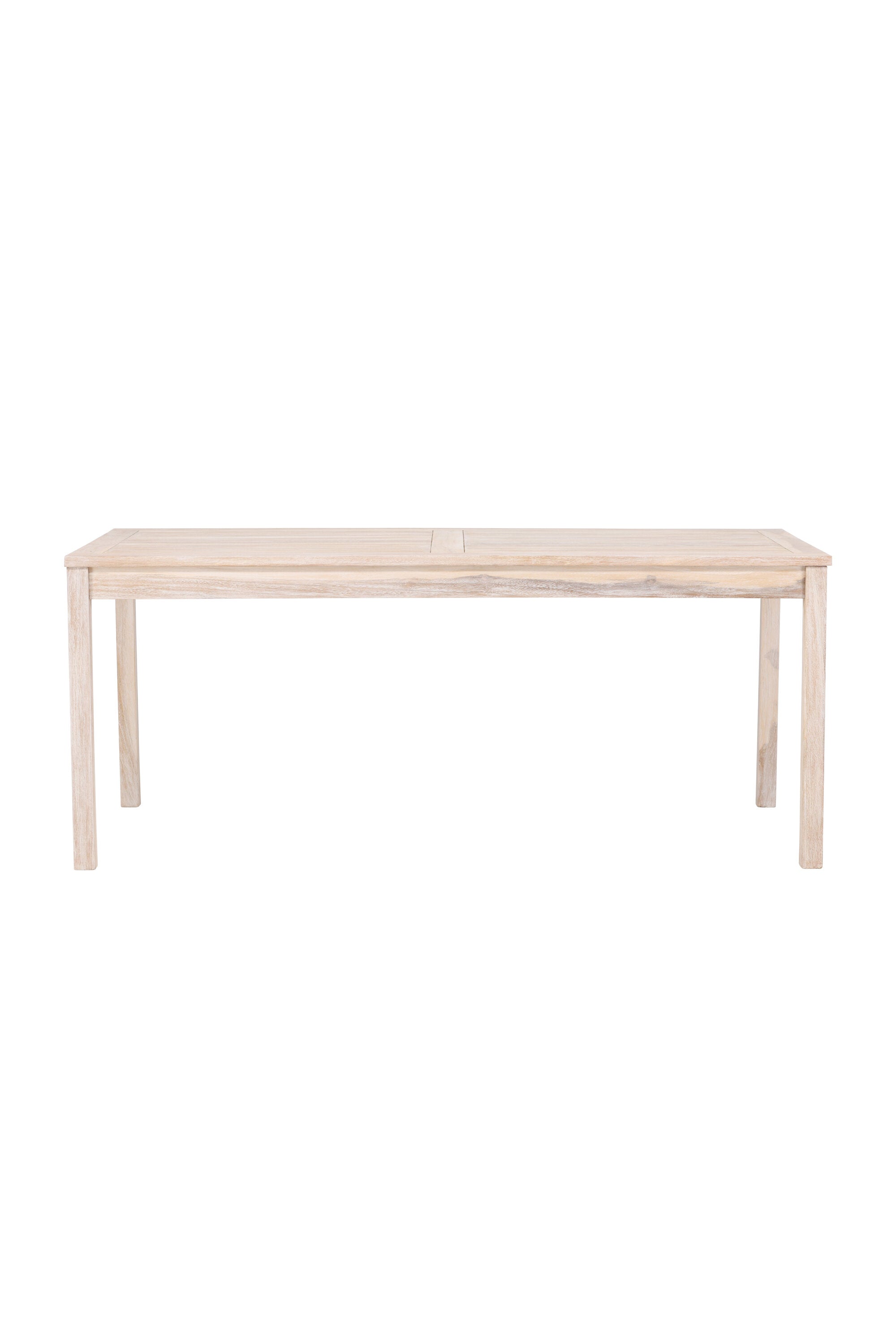 Rechteckiger Gartentisch Kenya in Whitewash präsentiert im Onlineshop von KAQTU Design AG. Gartentisch ist von Venture Home