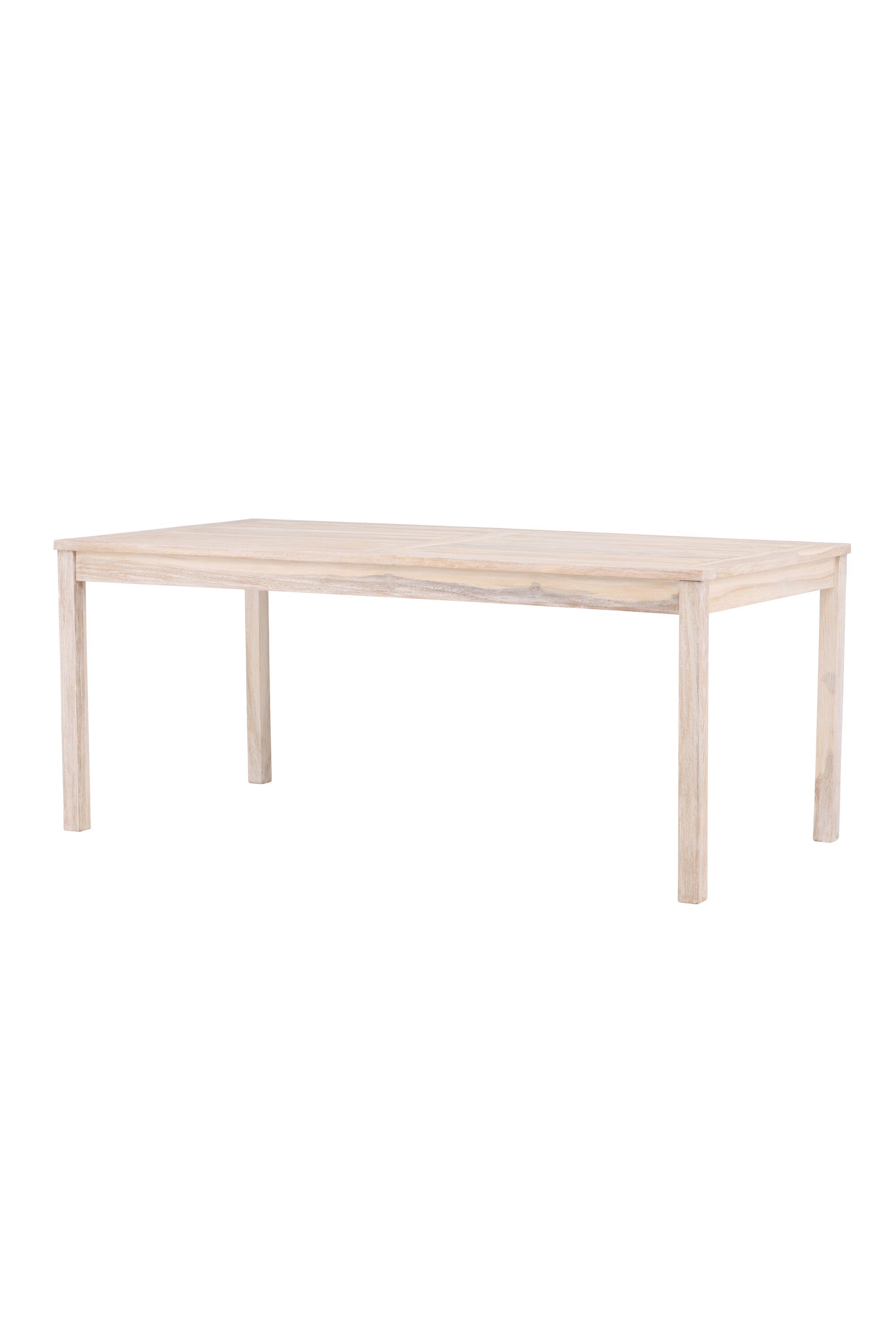 Rechteckiger Gartentisch Kenya in Whitewash präsentiert im Onlineshop von KAQTU Design AG. Gartentisch ist von Venture Home