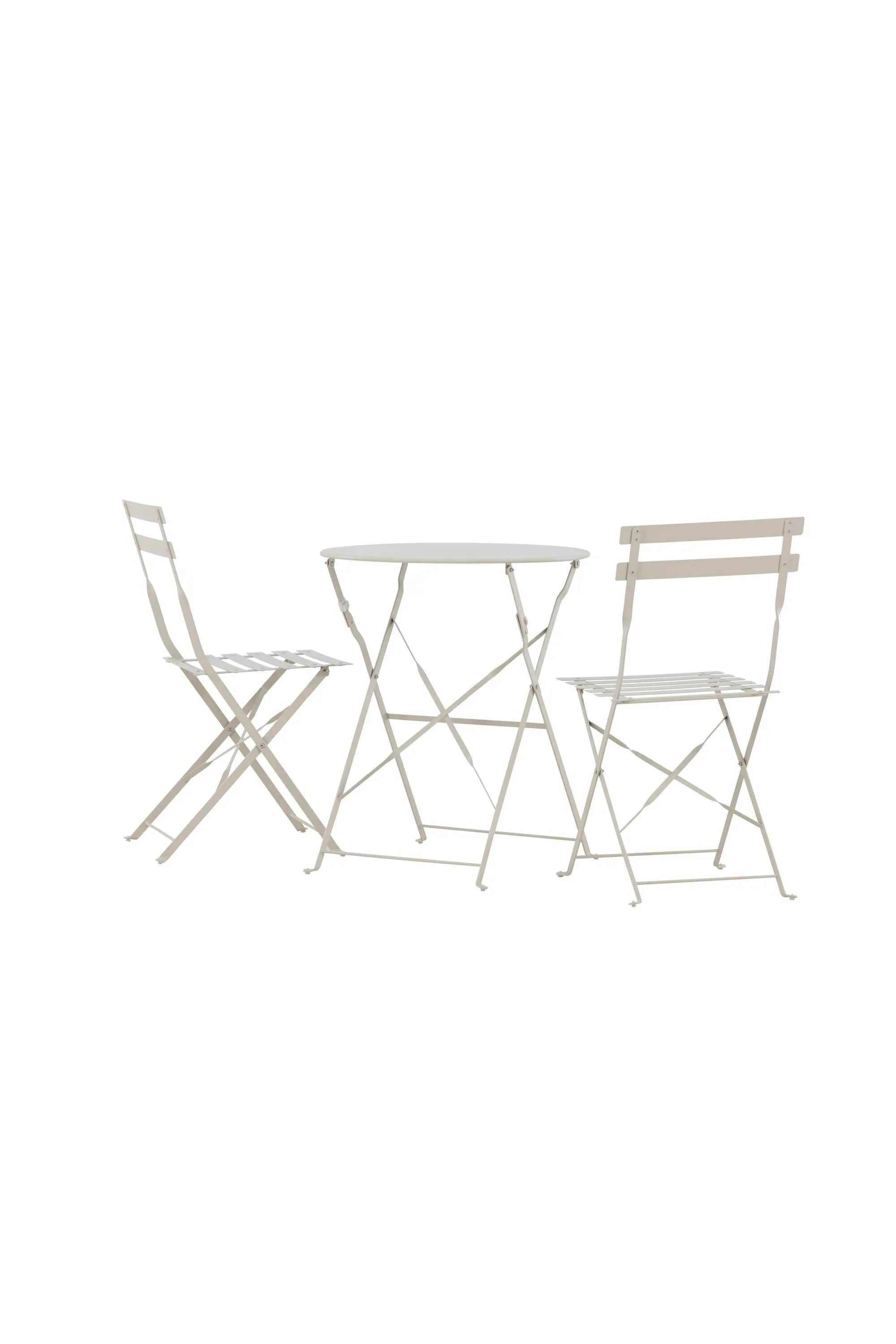 Das Tao Café-Set von Venture Home bietet modernes Design und Komfort, perfekt für Garten, Terrasse oder Balkon.