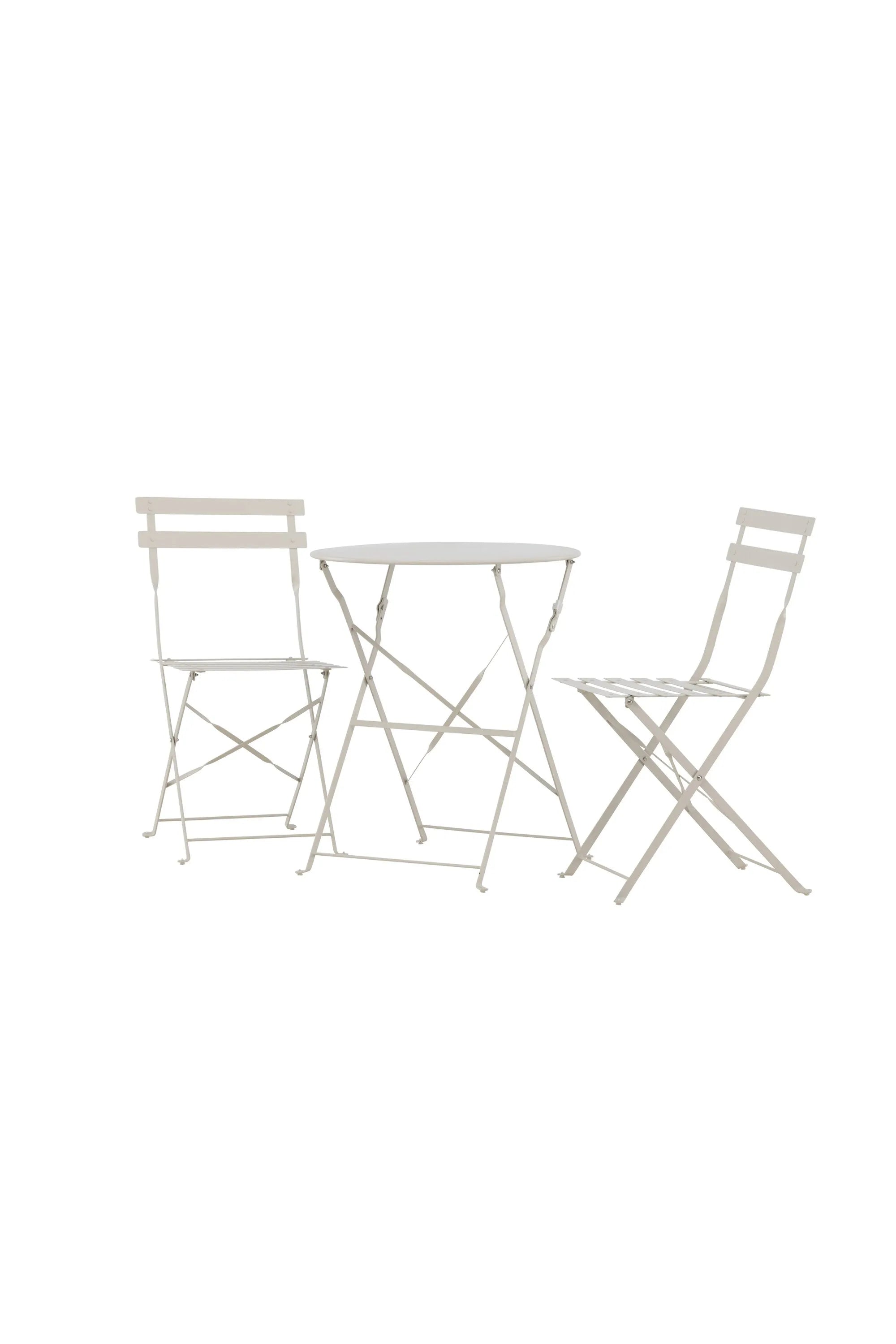 Das Tao Café-Set von Venture Home bietet modernes Design und Komfort, perfekt für Garten, Terrasse oder Balkon.