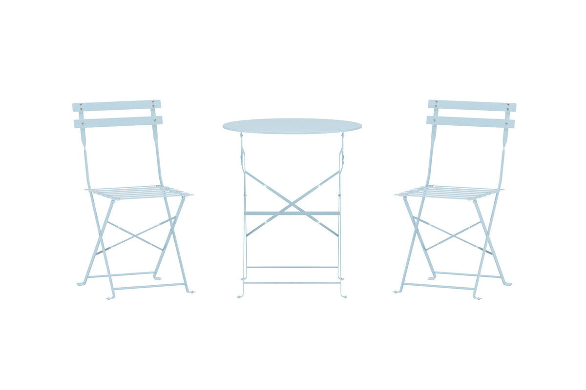 Tao Cafe Set in Blau präsentiert im Onlineshop von KAQTU Design AG. Gartentischset ist von Venture Home