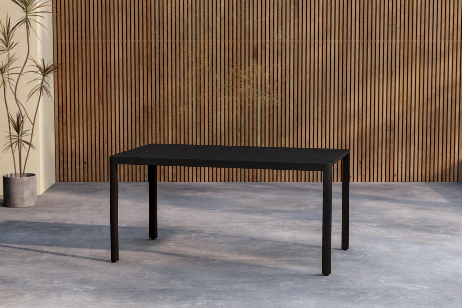 Rectangular garden table Giardini