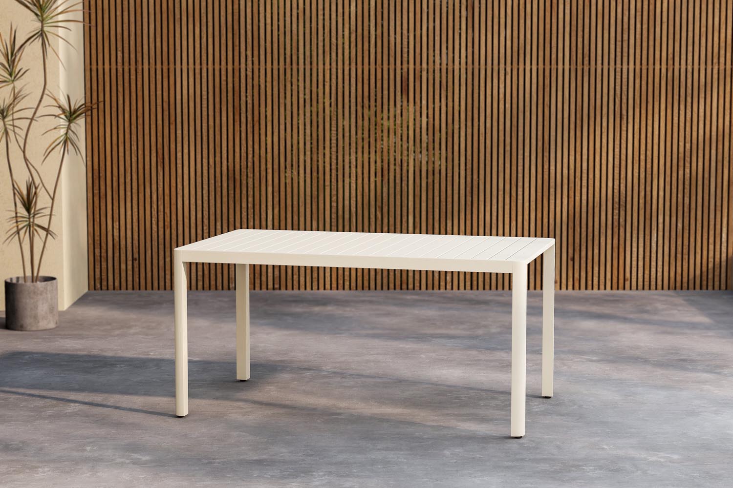 Rectangular garden table Giardini
