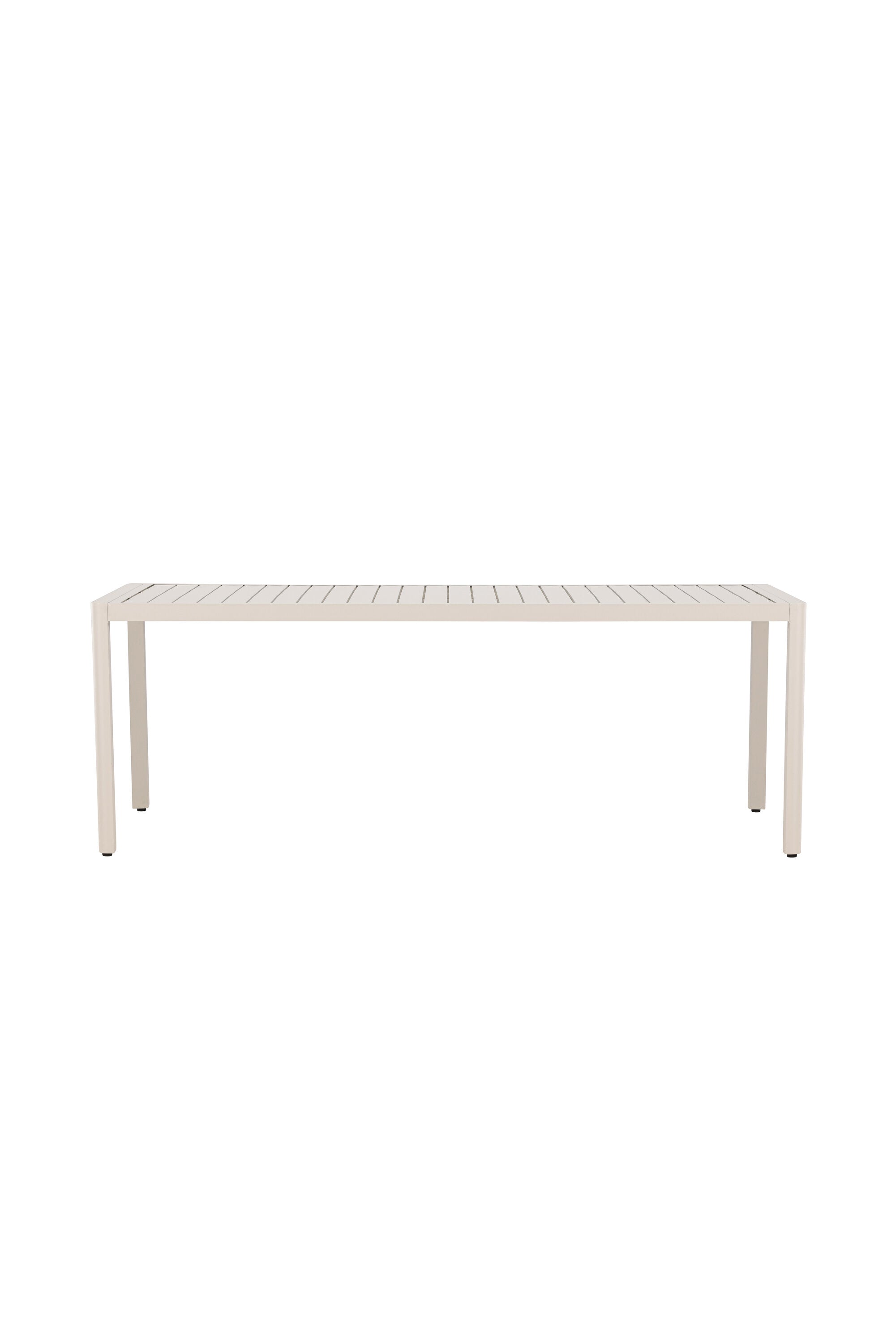Rechteckiger Gartentisch Giardini in Beige präsentiert im Onlineshop von KAQTU Design AG. Gartentisch ist von Venture Home