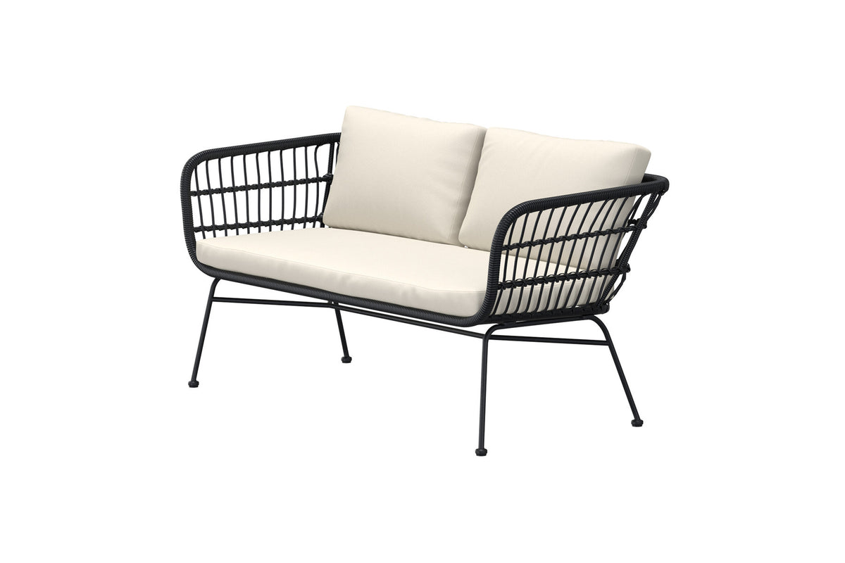 Isola 3-Sitzer-Sofa in Schwarz präsentiert im Onlineshop von KAQTU Design AG. 3er Sofa ist von Venture Home