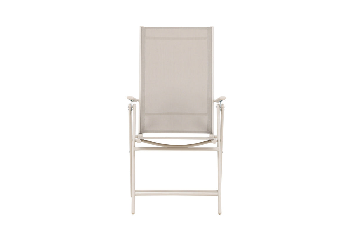 Levanzo Gartenstuhl in Beige präsentiert im Onlineshop von KAQTU Design AG. Gartenstuhl ist von Venture Home