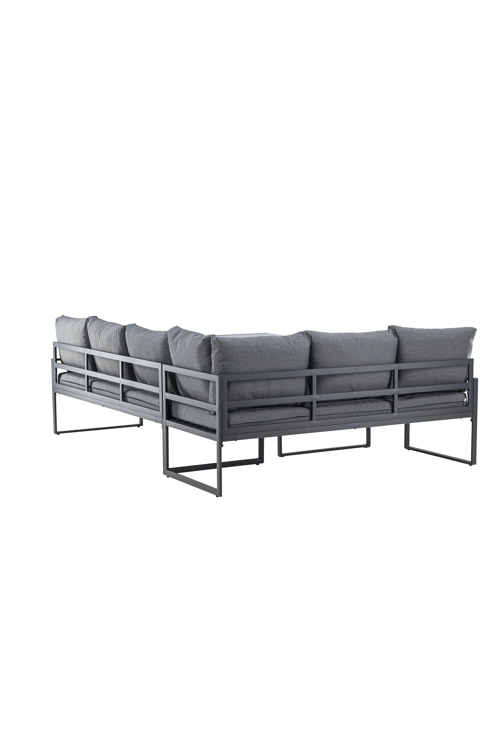 Das Zingaro Ecksofa-Set von Venture Home vereint modernes Design mit Komfort, ideal für stilvolles Outdoor-Wohnen.