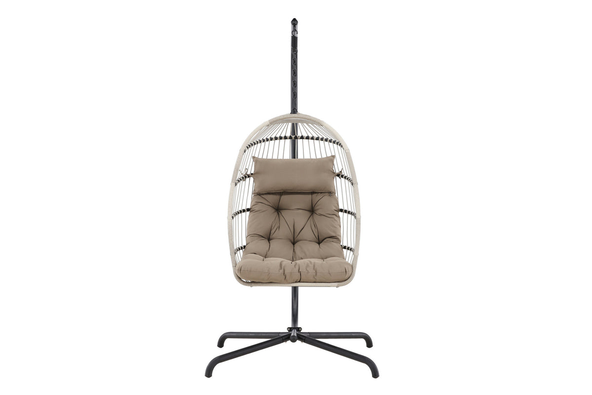 Trezza Hängesessel in Grey präsentiert im Onlineshop von KAQTU Design AG. Hängestuhl ist von Venture Home